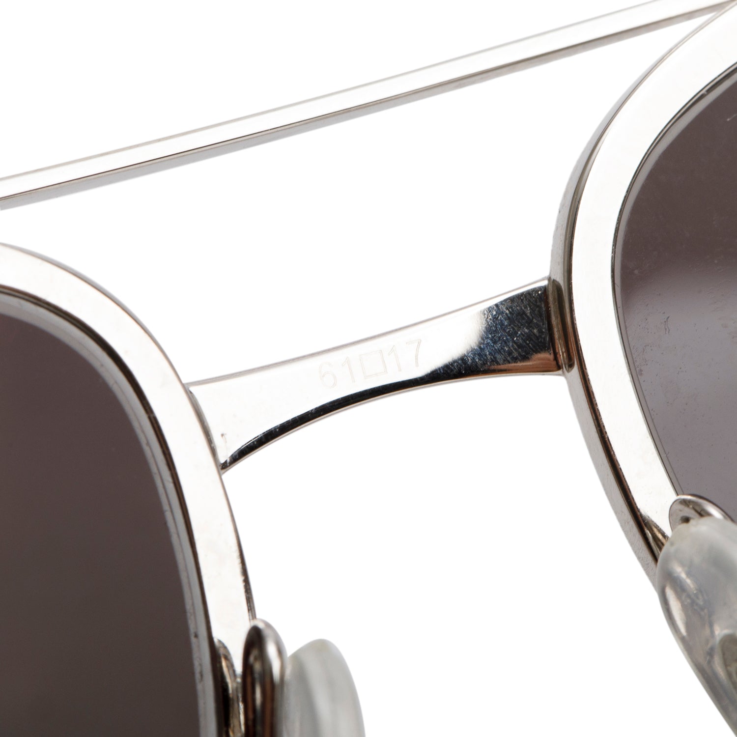 Cartier CT0296S Silver-Tone Metal Santos de Cartier Dumont Pilot Sunglasses