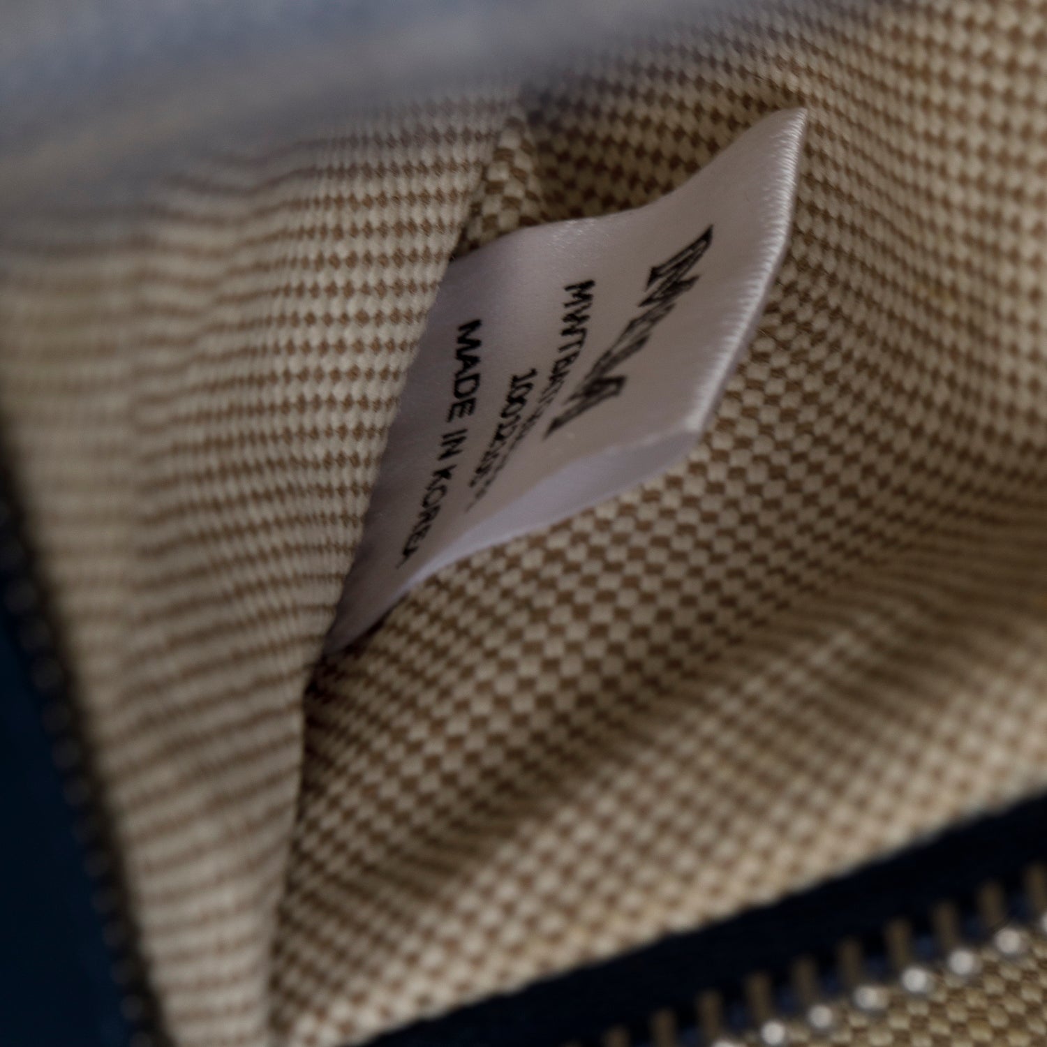 MCM Blue Vintage Monogram Jacquard Small Munchen Tote w/ Strap