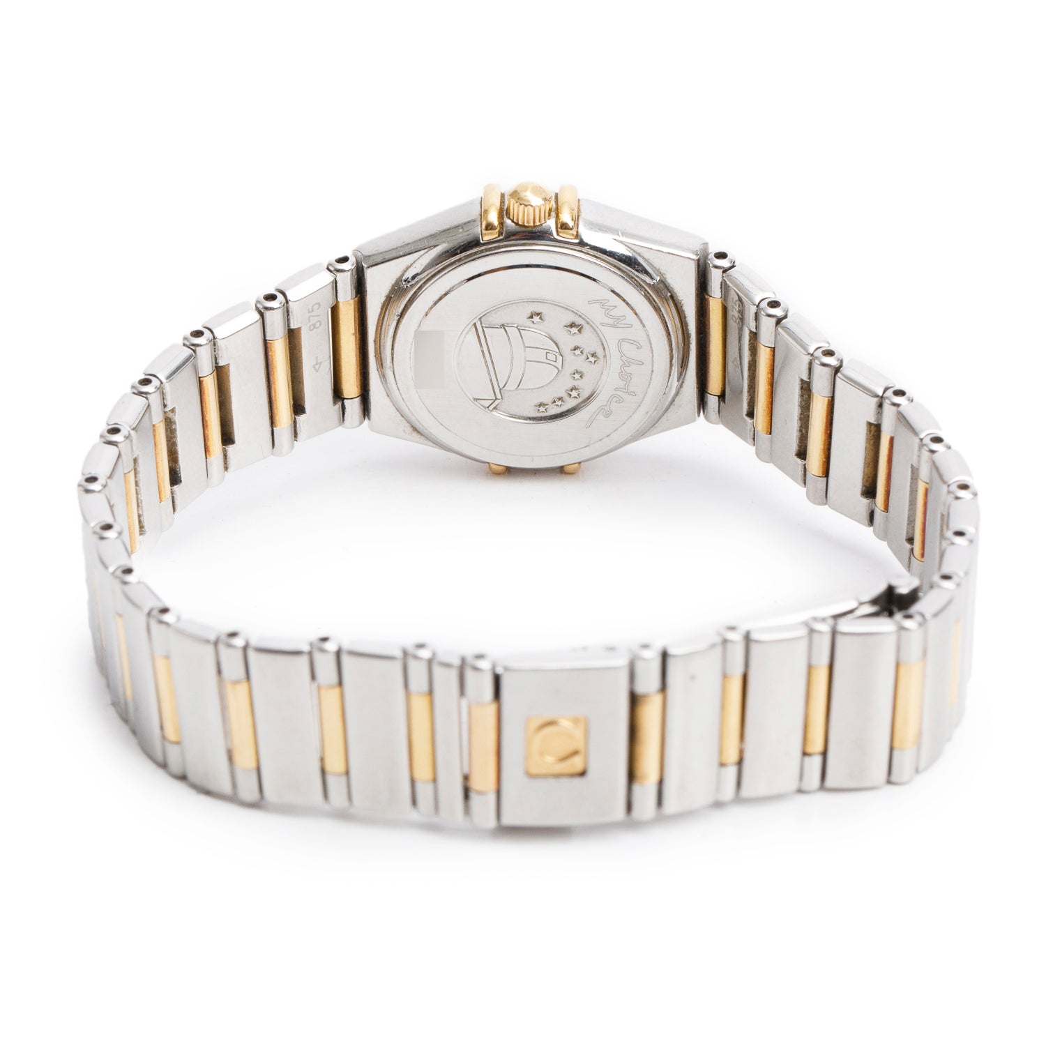 Omega Stainless Steel & 18k Yellow Gold Constellation My Choice 22 MM Quartz Watch