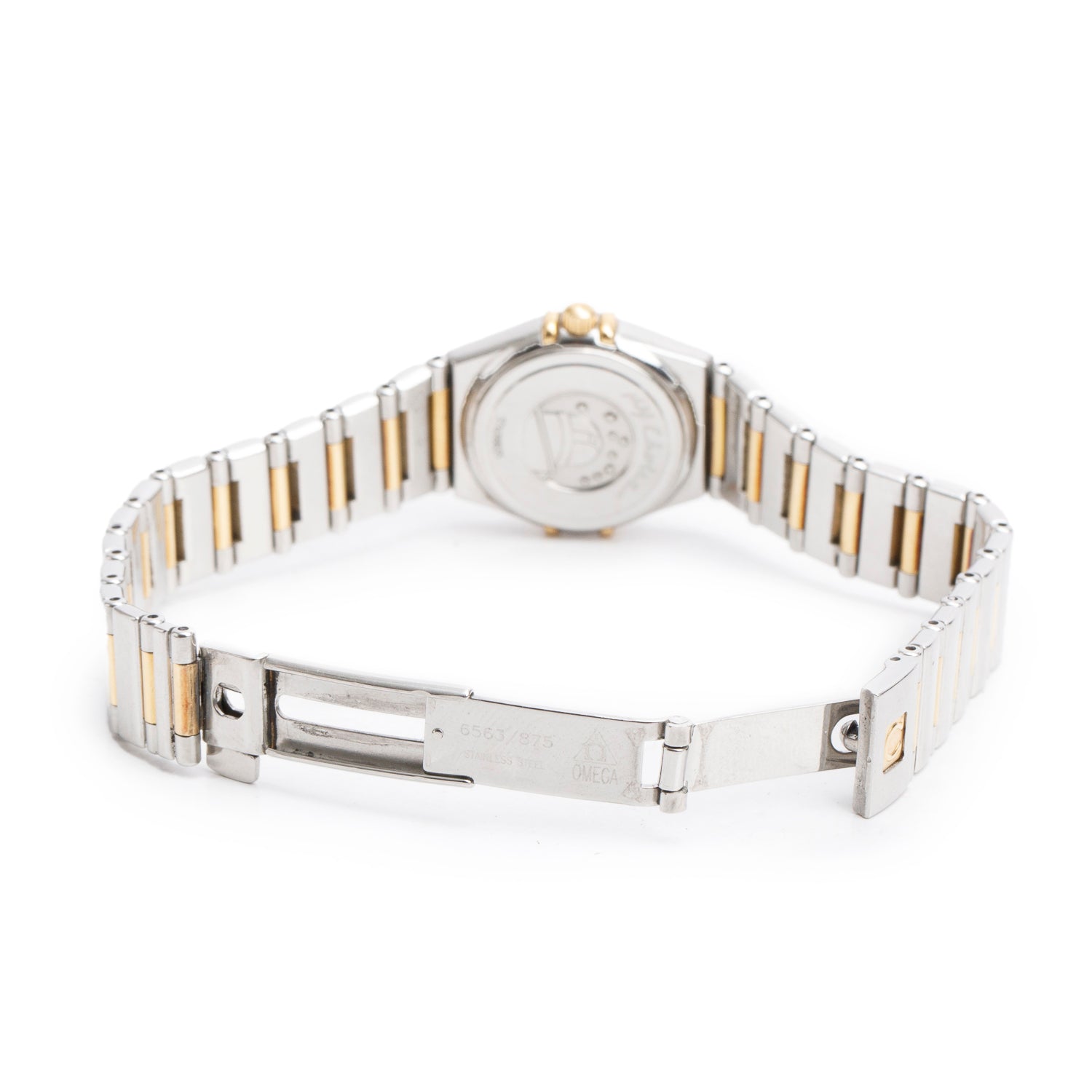 Omega Stainless Steel & 18k Yellow Gold Constellation My Choice 22 MM Quartz Watch