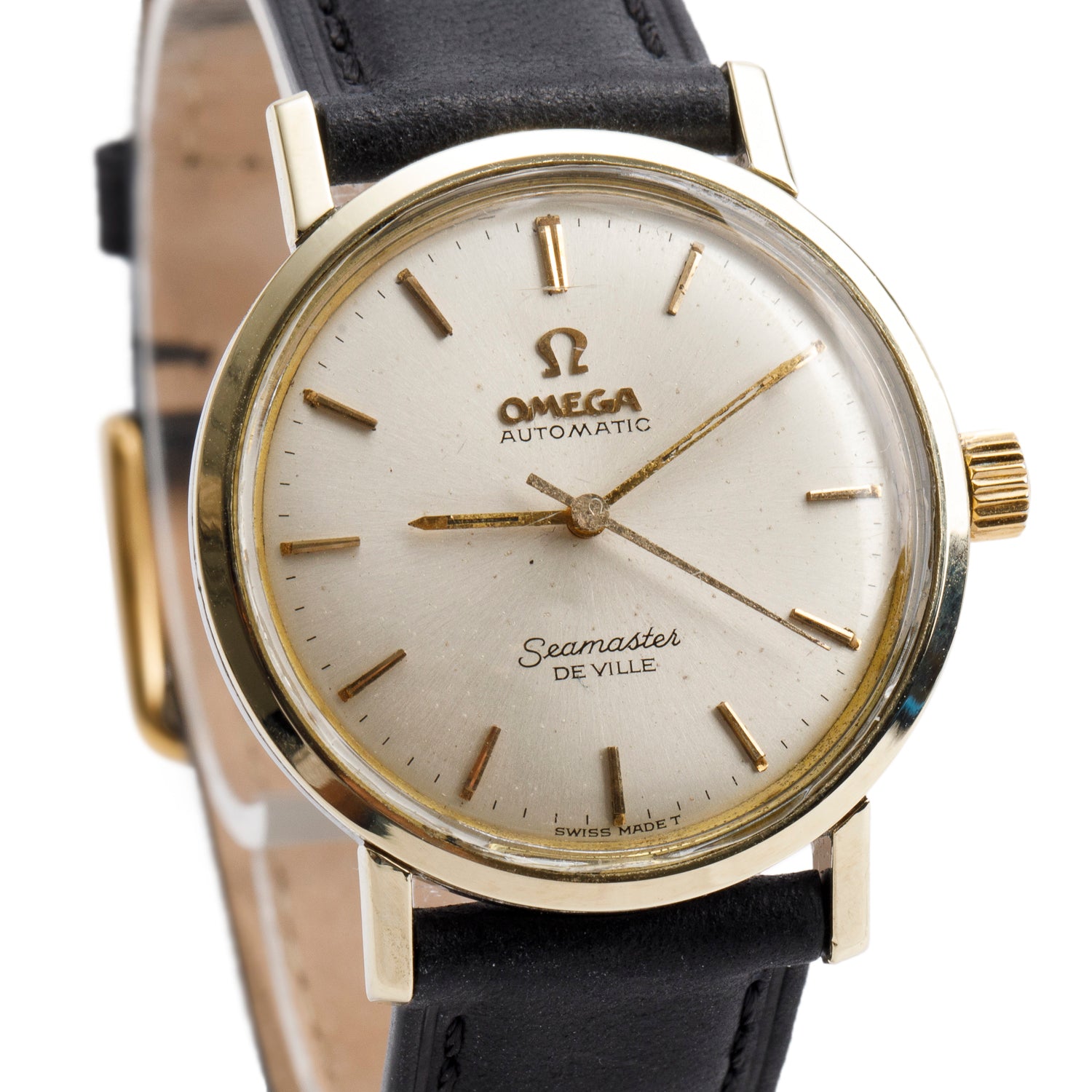 Omega Vintage Stainless Steel & 14k Yellow Gold Seamaster De Ville 31.5 MM Manual Watch