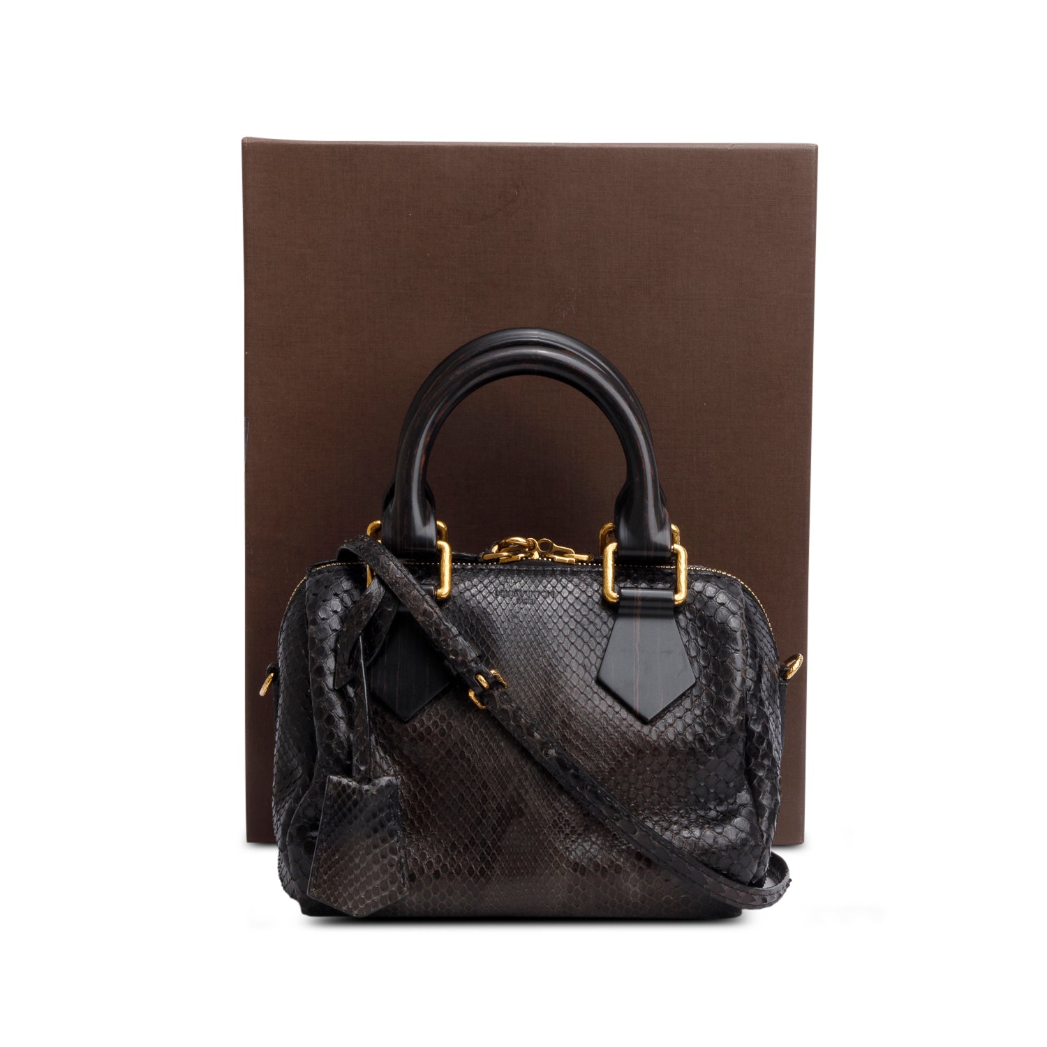 Louis Vuitton Limited Edition Python Devoile Speedy 20 w/ Box & Strap