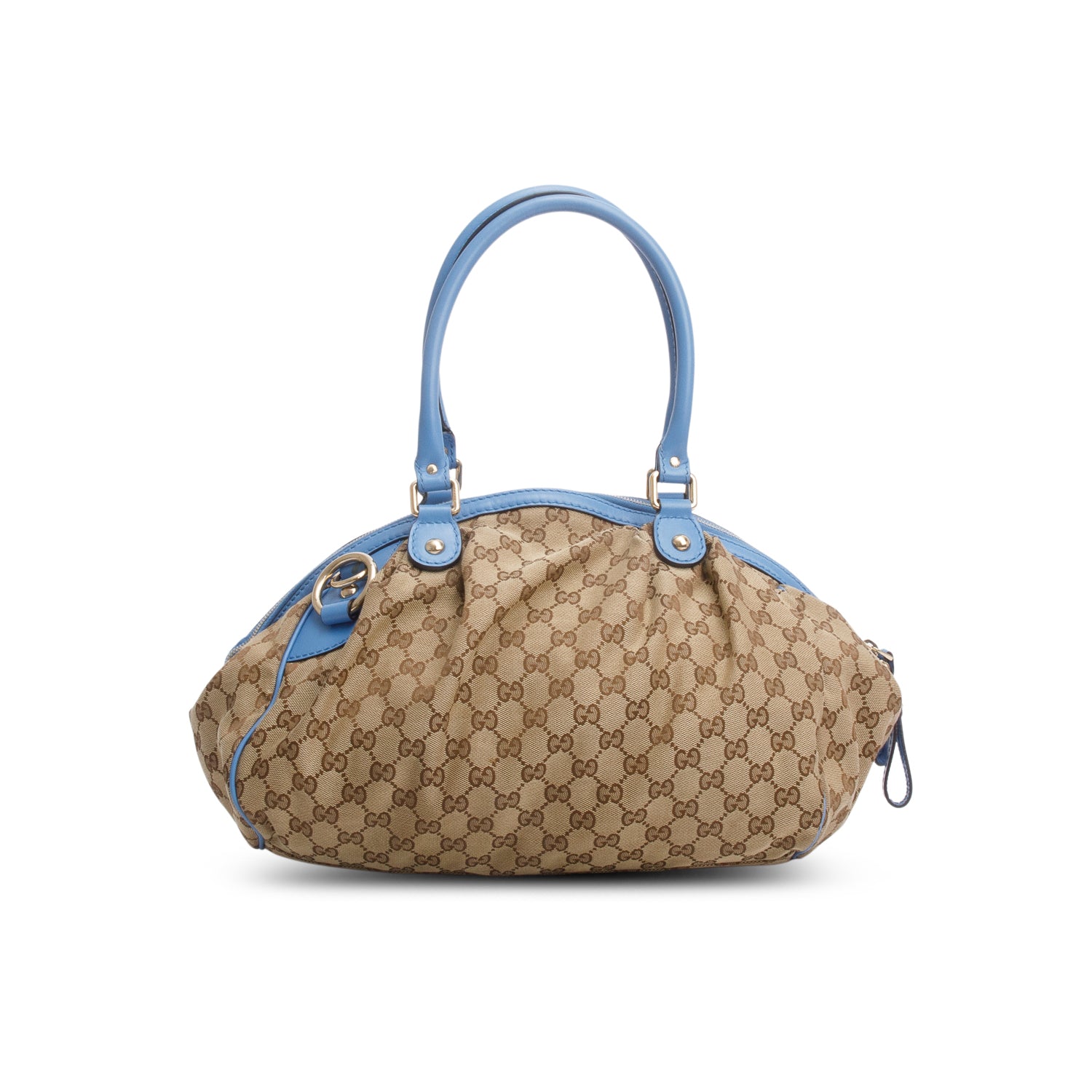 Gucci Monogram Sukey Boston Bag w/ Strap