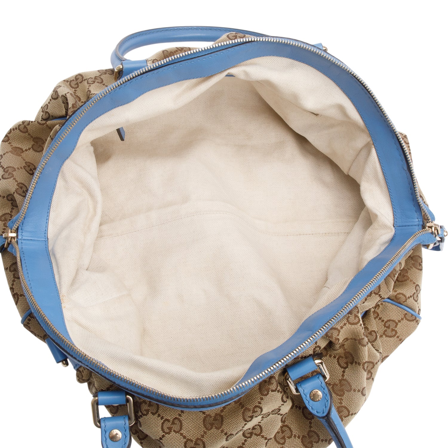 Gucci Monogram Sukey Boston Bag w/ Strap