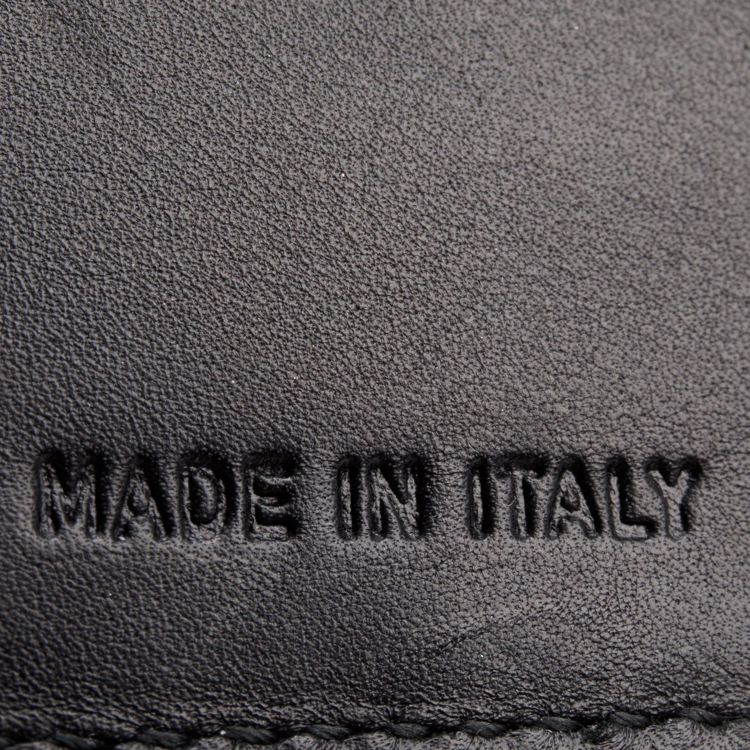 Prada Black Spazzolato Trifold Compact Wallet w/ Box