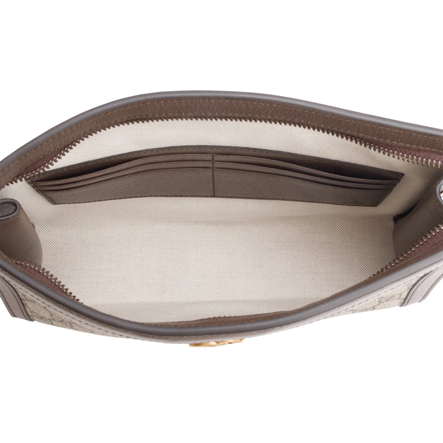 Gucci GG Supreme Monogram Small Ophidia Wristlet Pouch