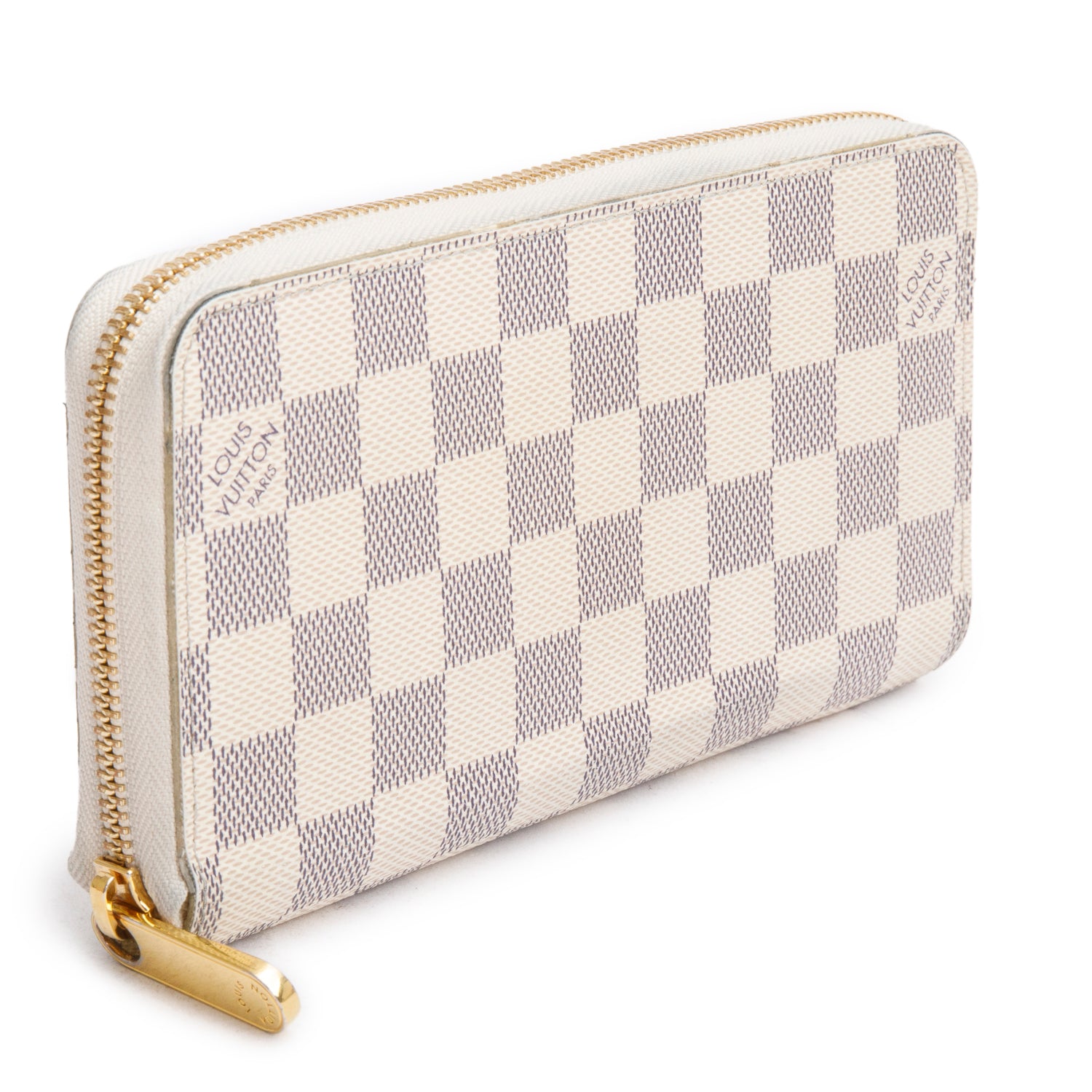 Louis Vuitton Damier Azur Zippy Wallet w/ Box