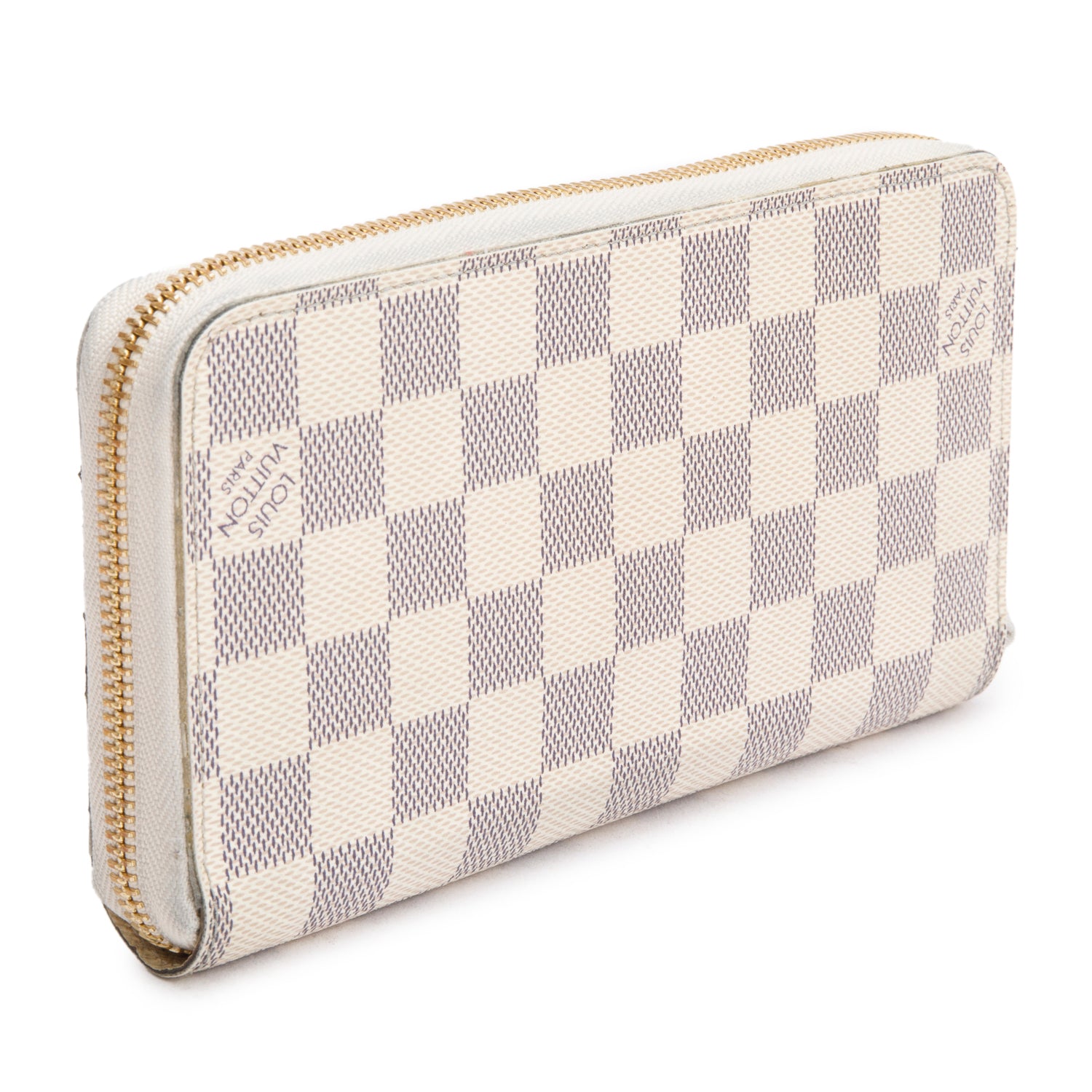 Louis Vuitton Damier Azur Zippy Wallet w/ Box