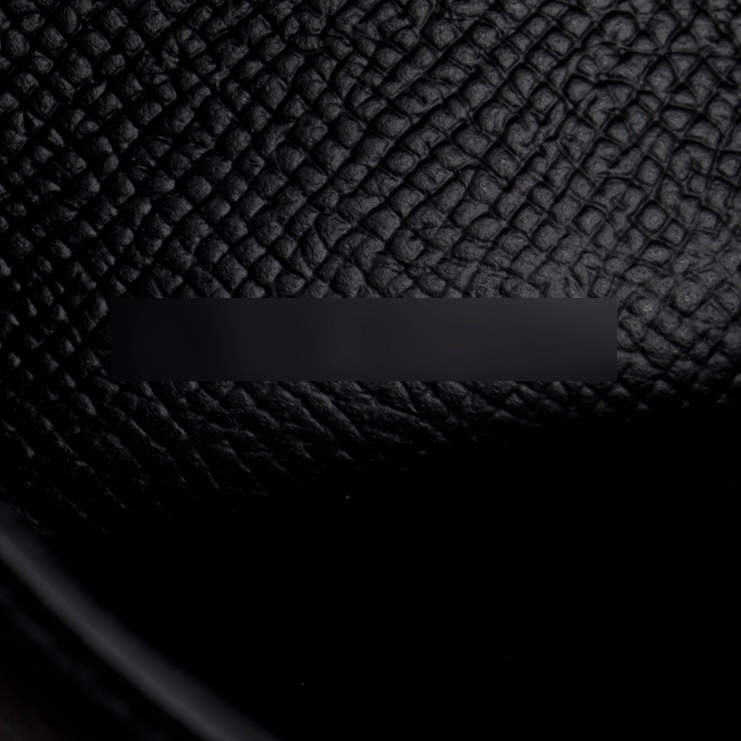 Hermes Noir Epsom Leather Kelly Depliant Medium Trifold Wallet w/ Box