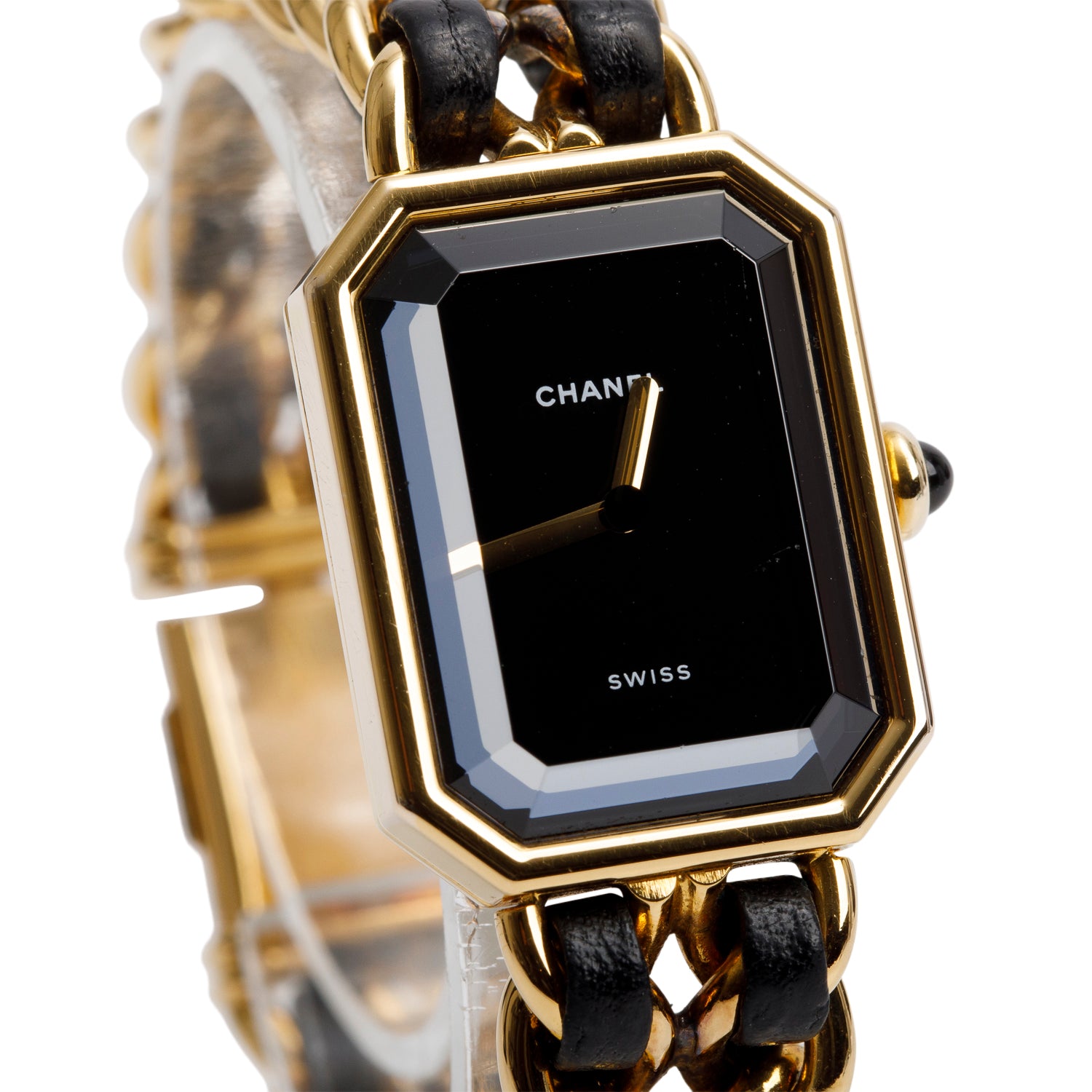 Chanel Gold Plated Stainless Steel Premiere Rock Watch