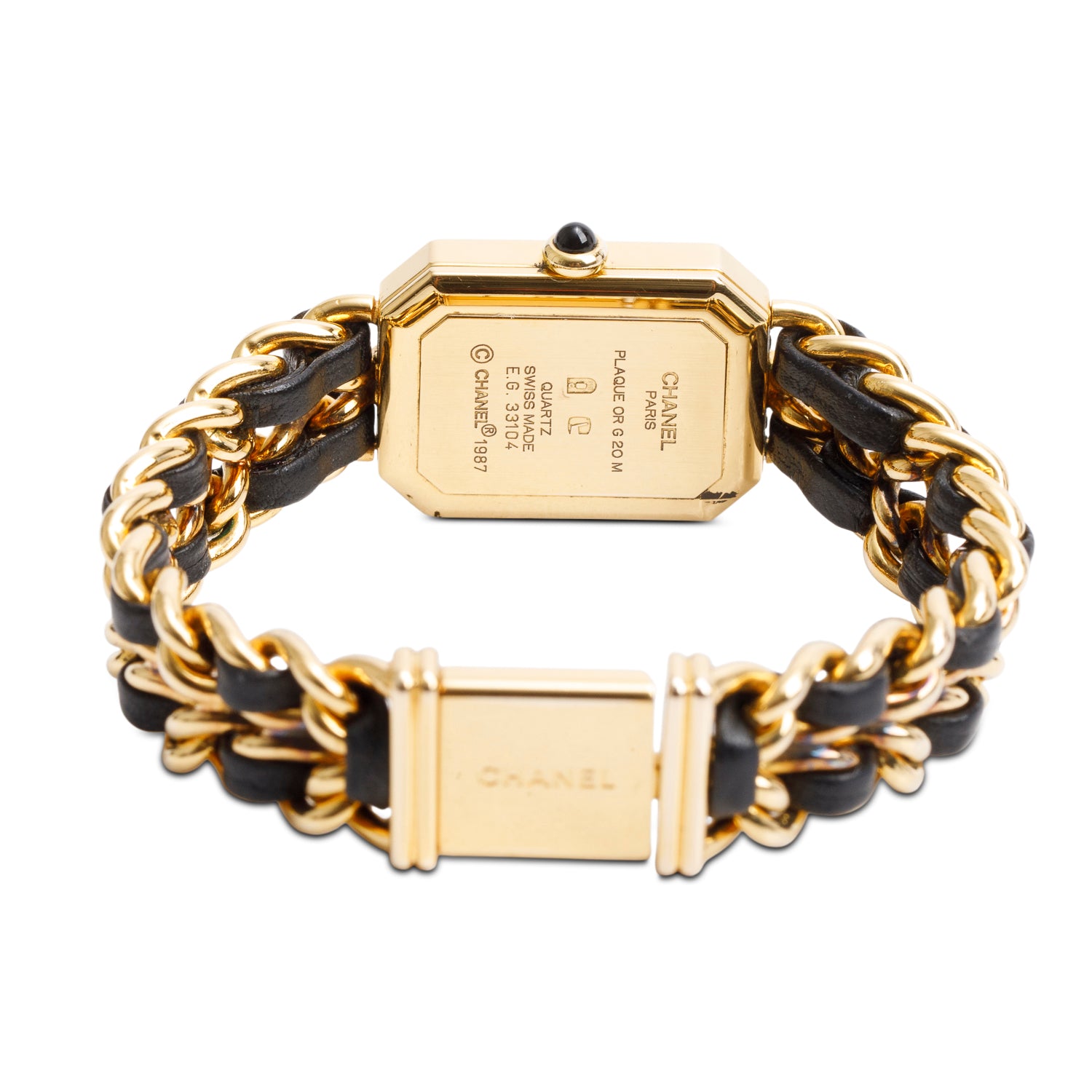Chanel Gold Plated Stainless Steel Premiere Rock Watch