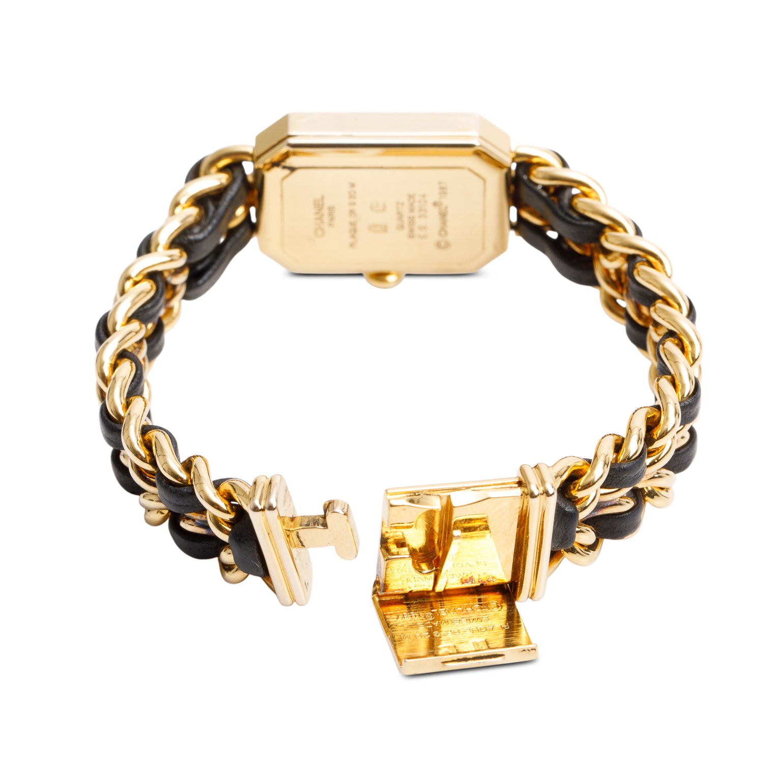 Chanel Gold Plated Stainless Steel Premiere Rock Watch