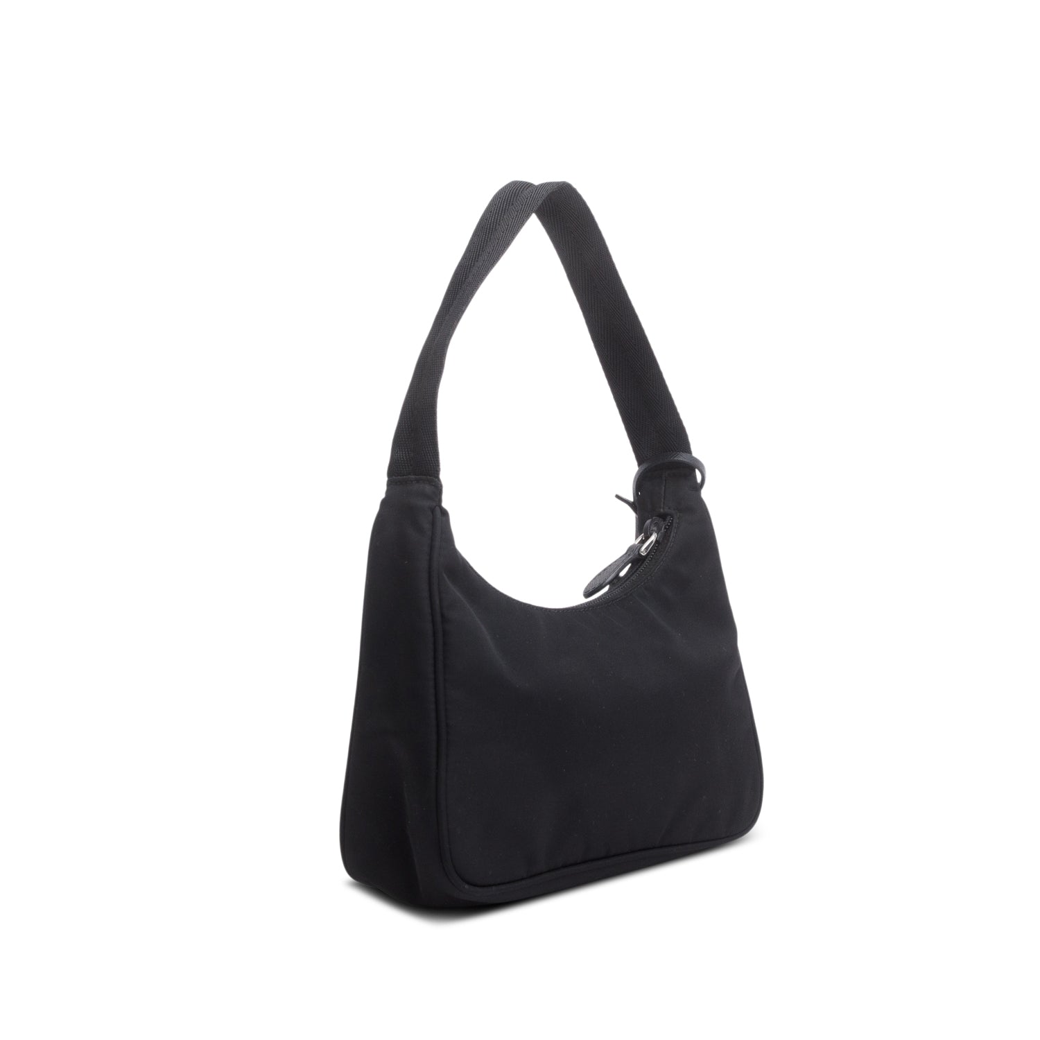 Prada 2020 Black Re-Edition 2000 Re-Nylon Mini Bag w/ Authenticity Card