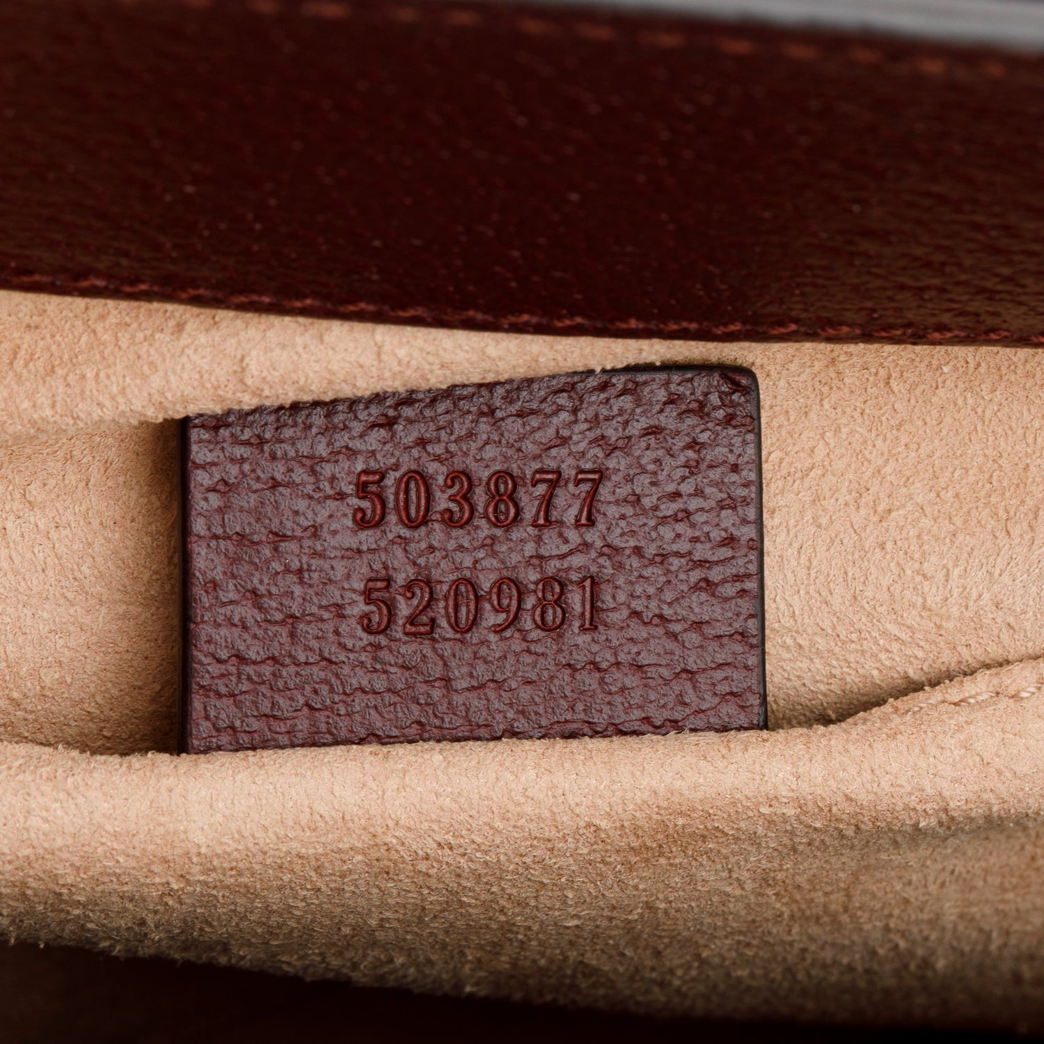 Gucci Burgundy Leather Web Ophidia Medium Chain Shoulder Bag