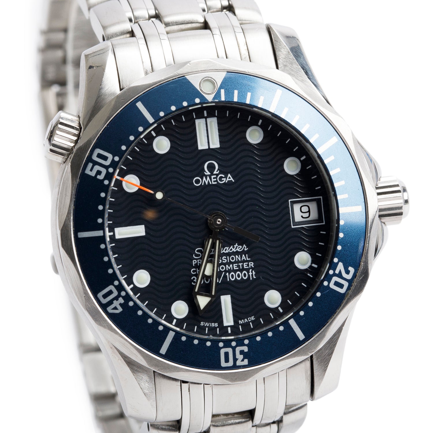 Omega Stainless Steel Seamaster Diver 300M Profesional Chronometer 36 MM Automatic Watch