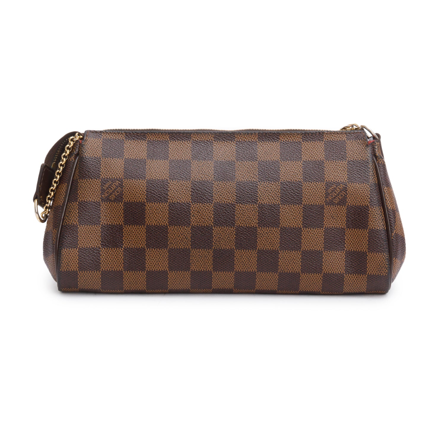 Louis Vuitton Damier Ebene Eva Clutch w/ Straps