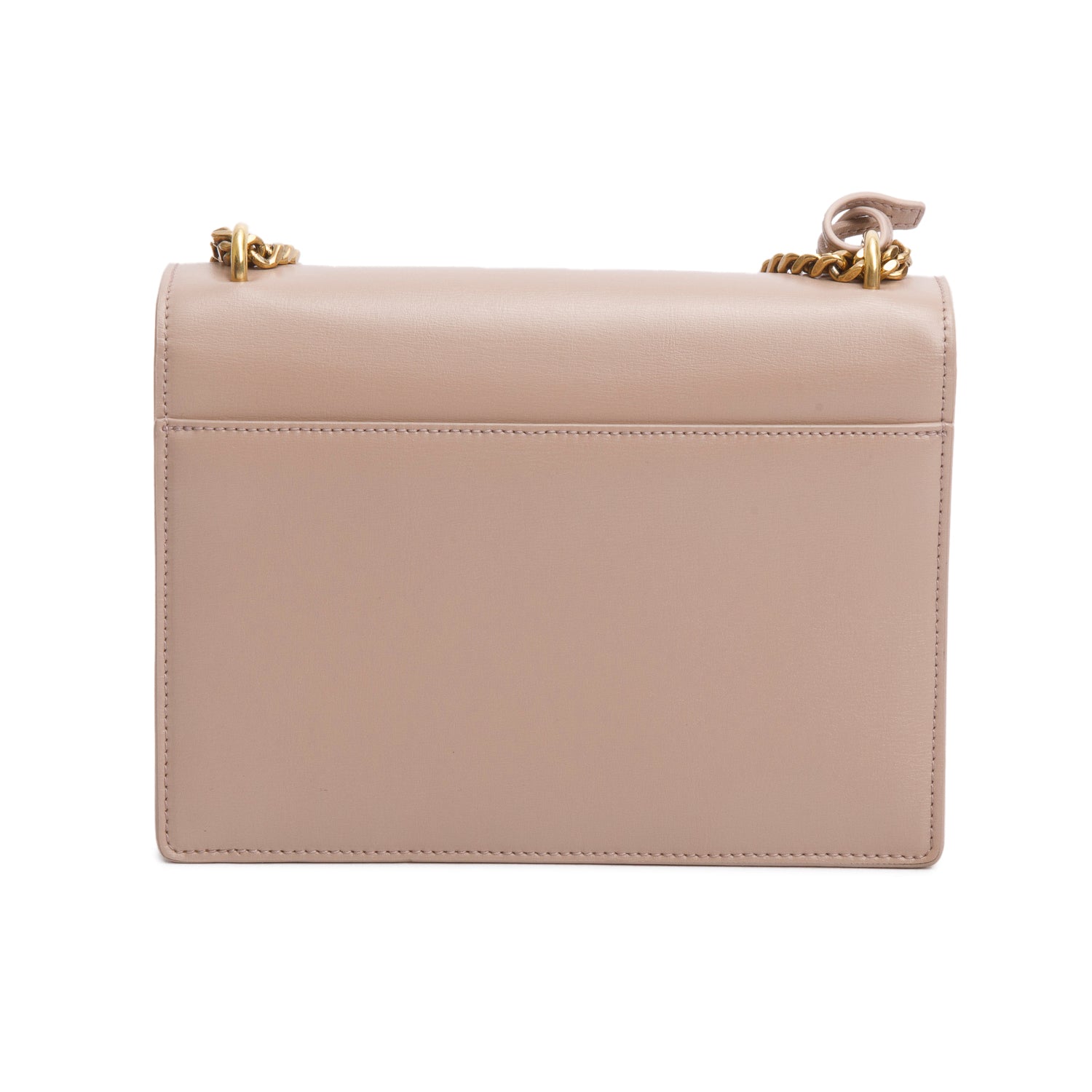 Saint Laurent 2023 Dark Beige Smooth Leather Medium Sunset Bag w/ Box