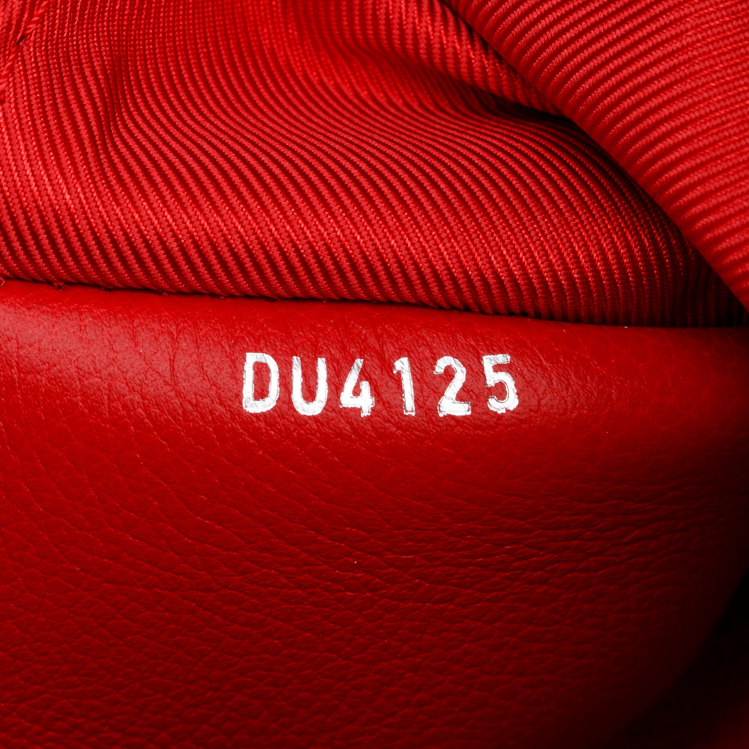 Louis Vuitton 2015 Red Calfskin Lock Me II Chain Bag BB w/ Box & Receipt