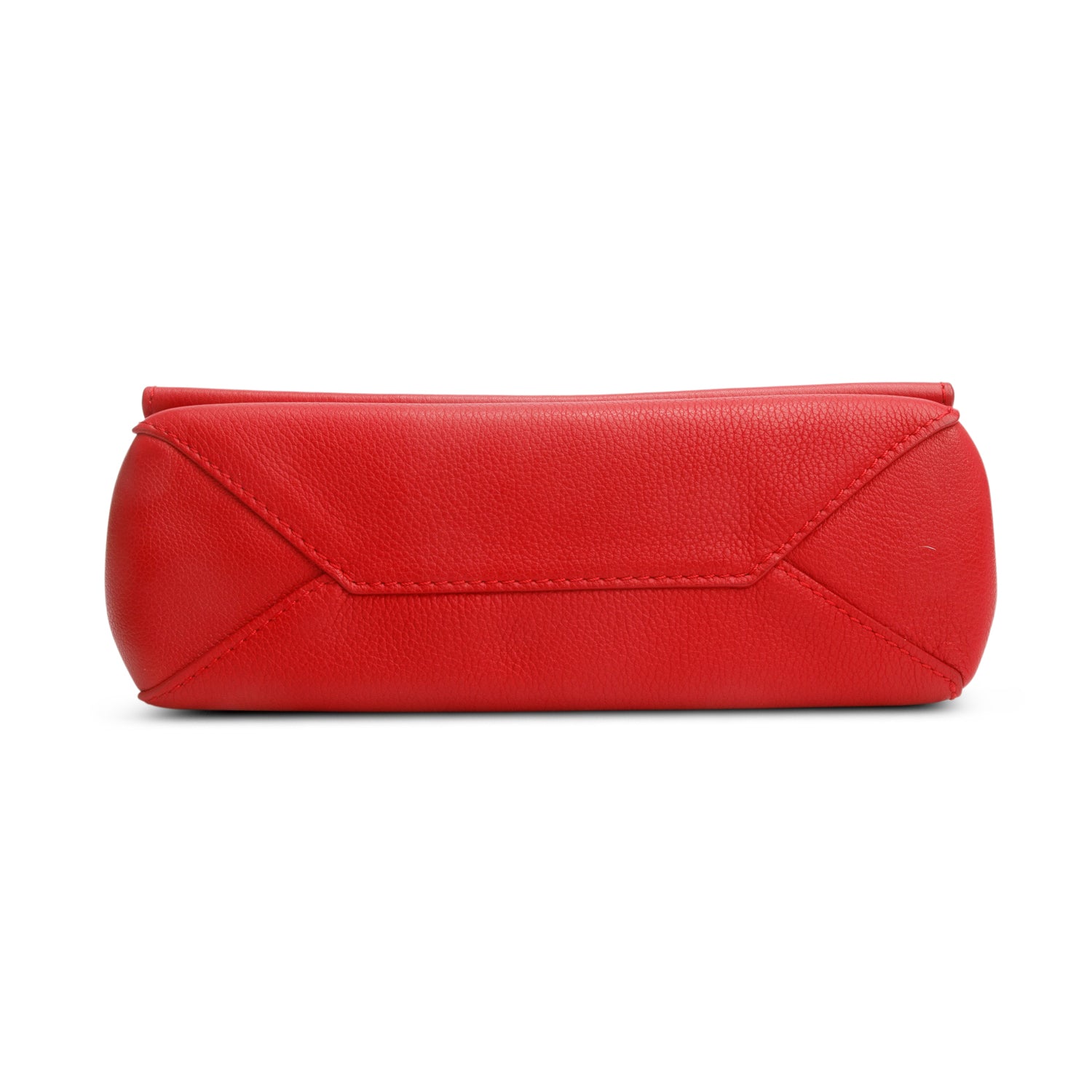 Louis Vuitton 2015 Red Calfskin Lock Me II Chain Bag BB w/ Box & Receipt