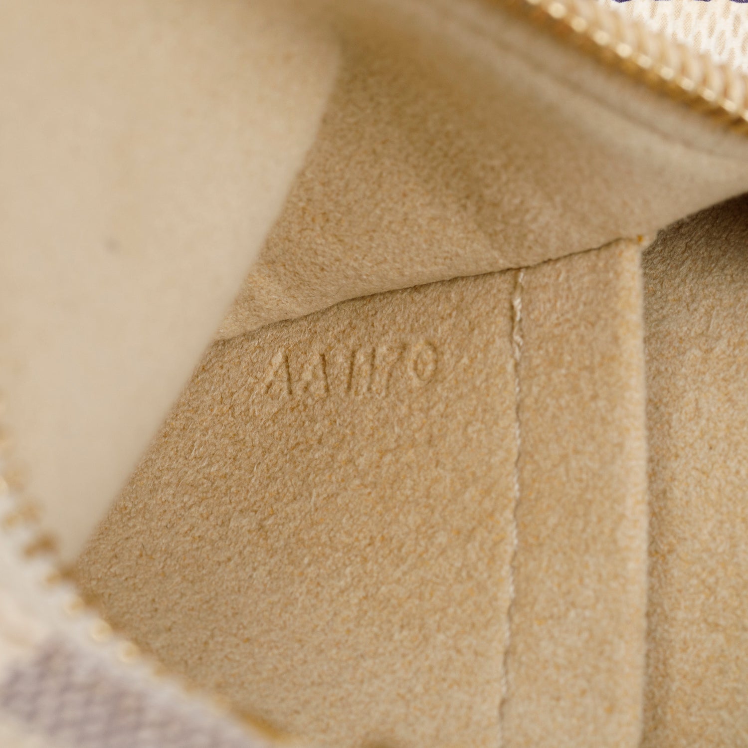 Louis Vuitton Damier Azur Valise Milla Pochette MM