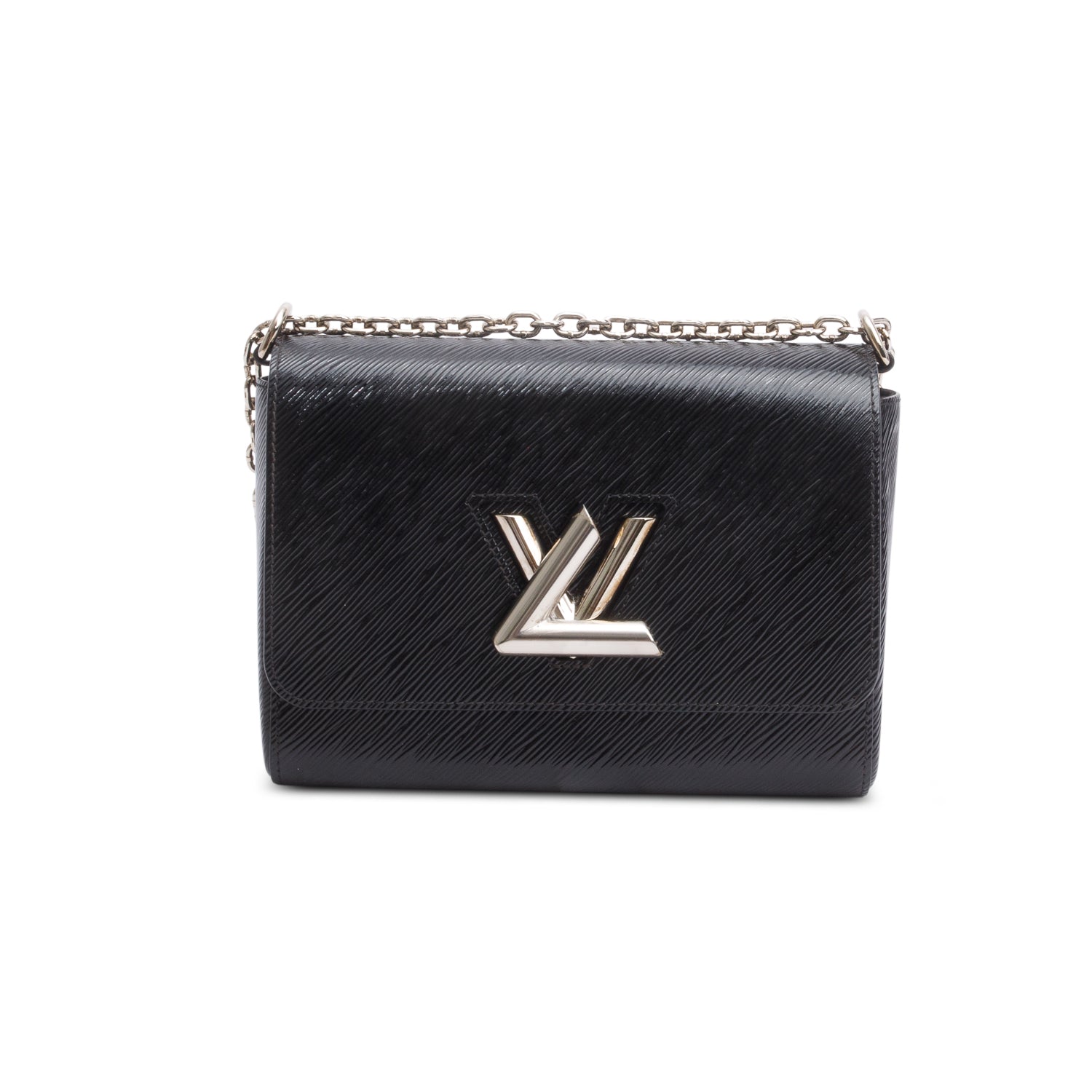 Louis Vuitton Black Epi Leather Twist MM Bag