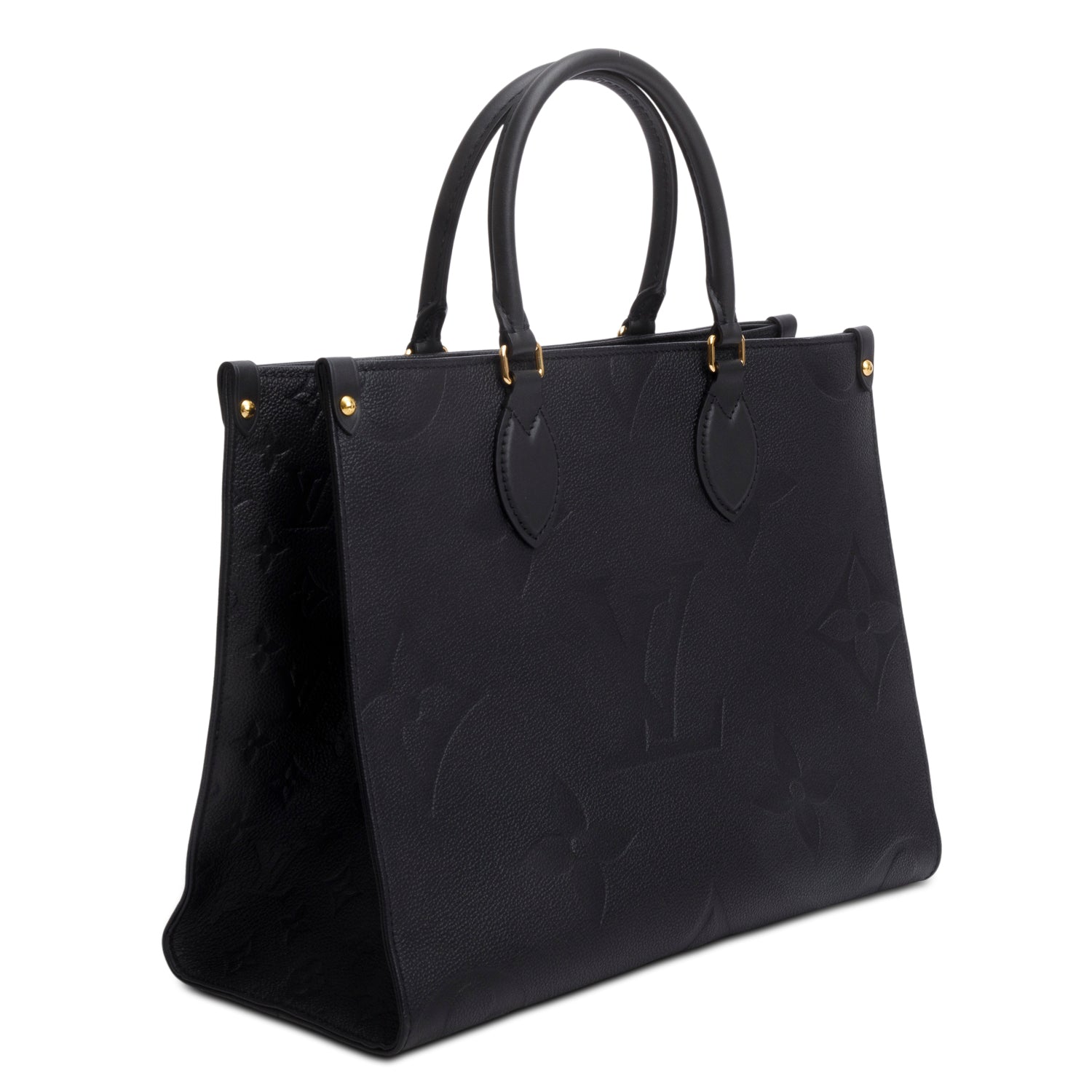 Louis Vuitton Black Empreinte Monograim Giant OnTheGo MM