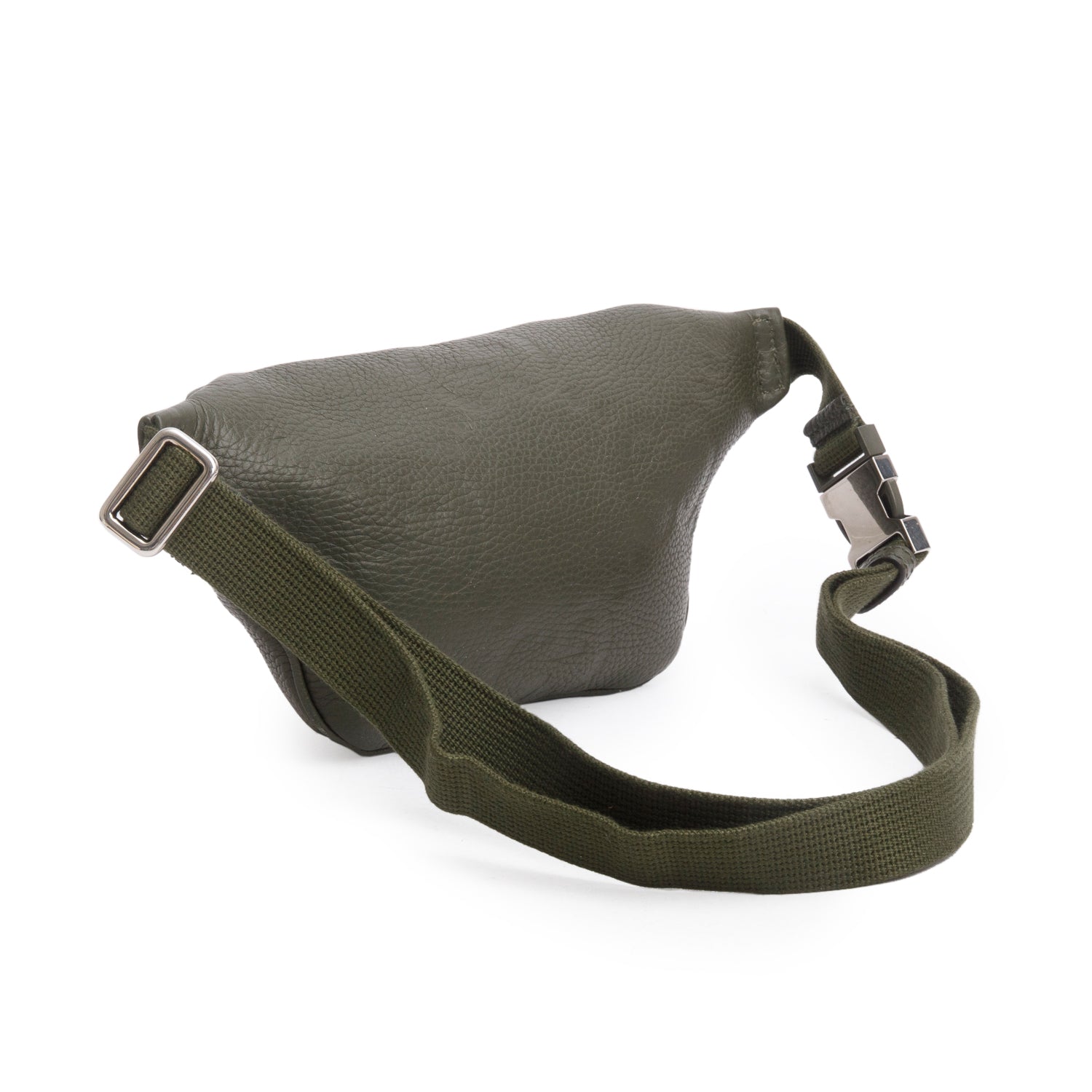 Gucci Green Leather Jumbo GG Small Belt Bag