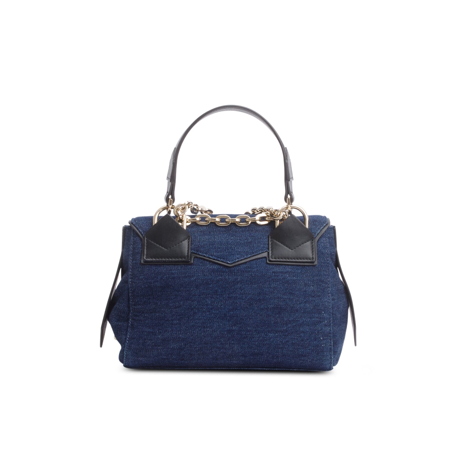 Givenchy 2020 Blue Denim Small ID Flap Bag