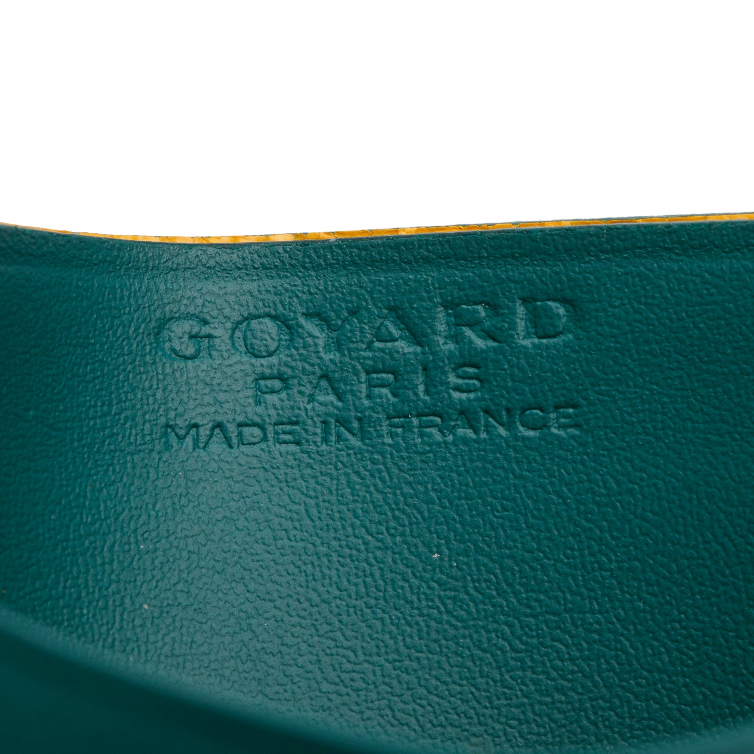Goyard 2024 Green Leather & Coated Canvas Saint Sulpice Card Holder