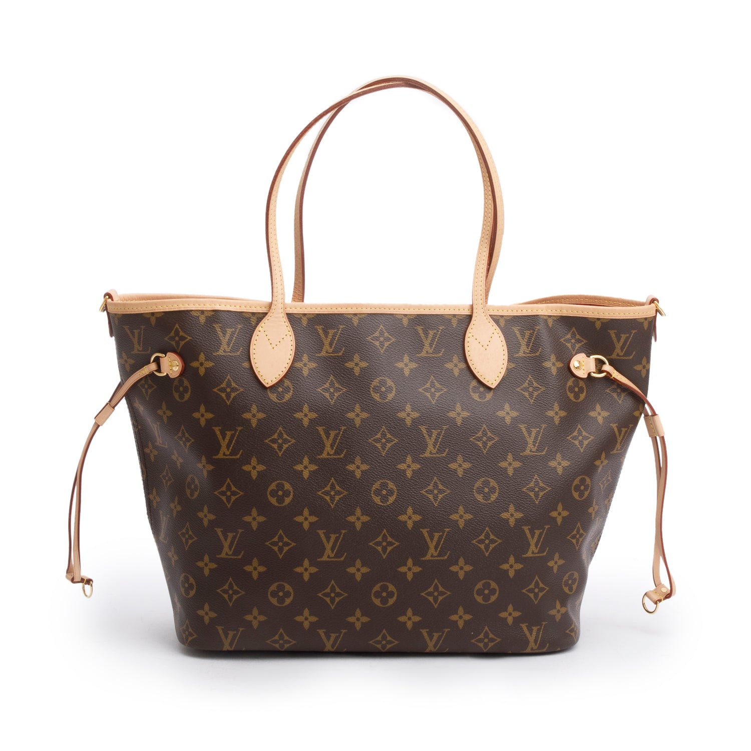 Louis Vuitton 2025 Monogram Neverfull Bandouliere Inside Out MM w/ Box, Strap & Receipt