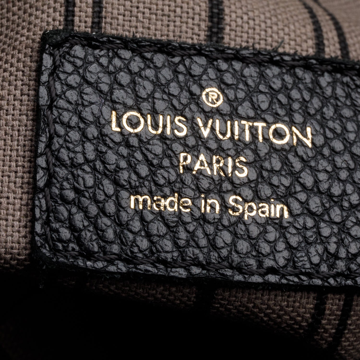 Louis Vuitton Black Empreinte Artsy MM