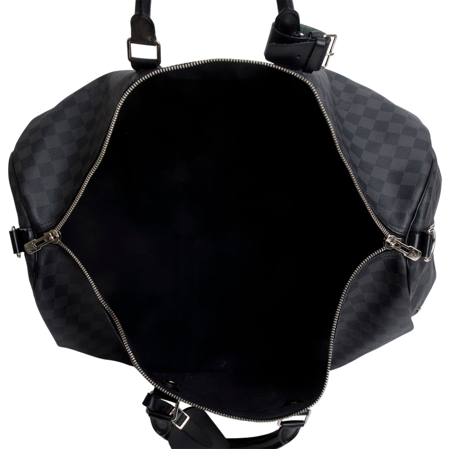 Louis Vuitton Damier Graphite Keepall Bandouliere 55 w/ Strap