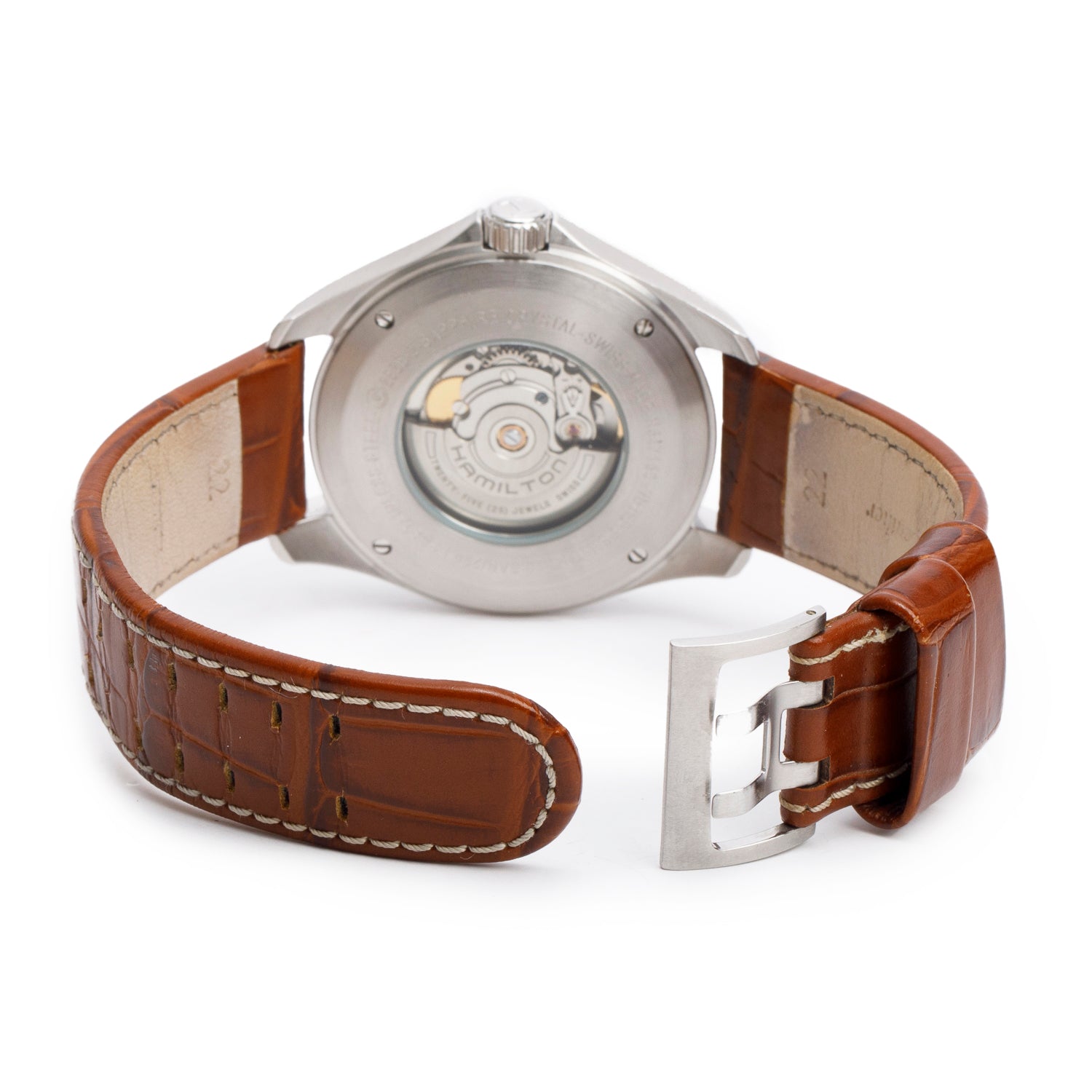 Hamilton Stainless Steel Khaki Aviation Pilot Day Date 46 MM Automatic Watch H647150 w/ Box & Papers