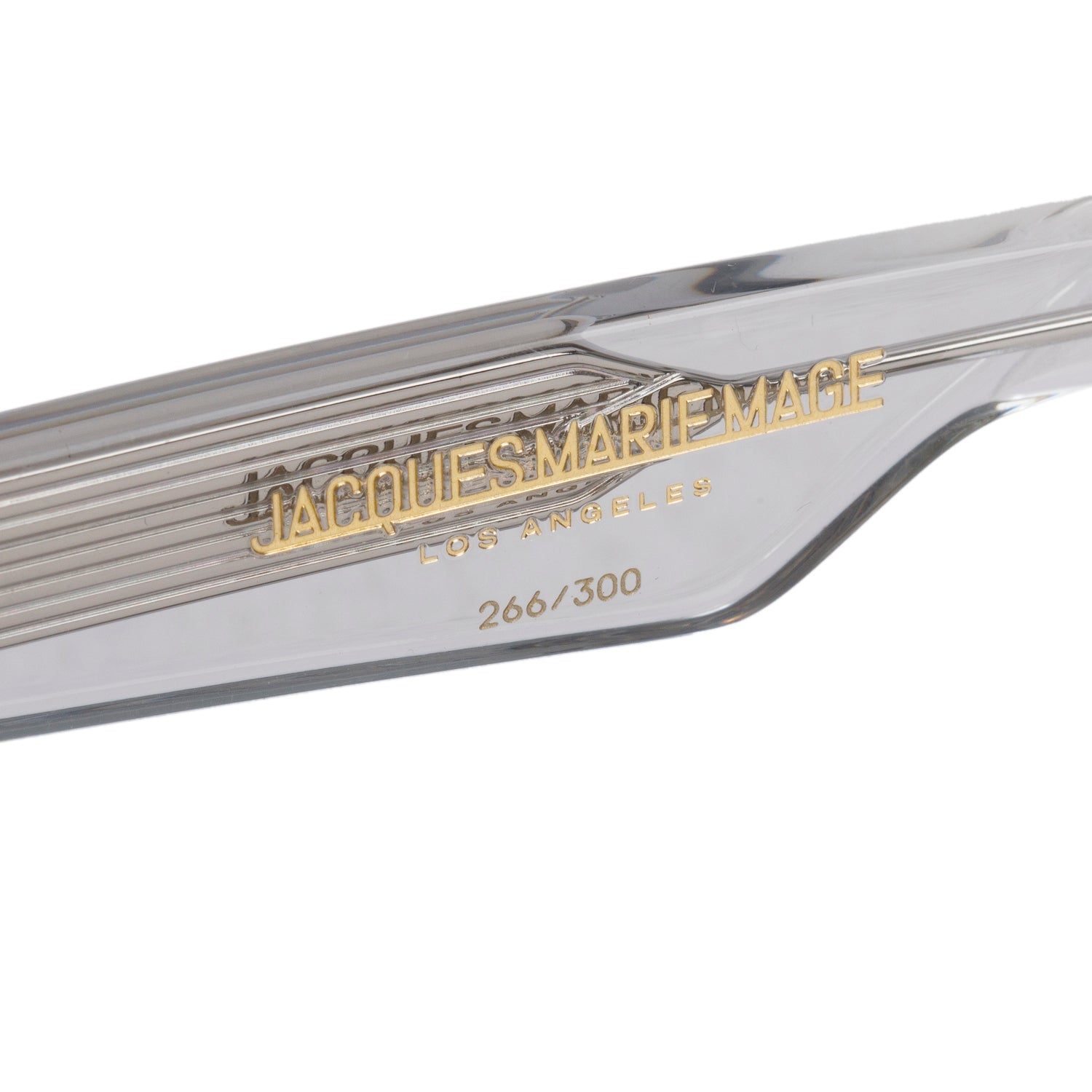 Jacques Marie Mage JMMCB15Z Limited Edition Sulfur Casablanca Acetate Rectangle Glasses