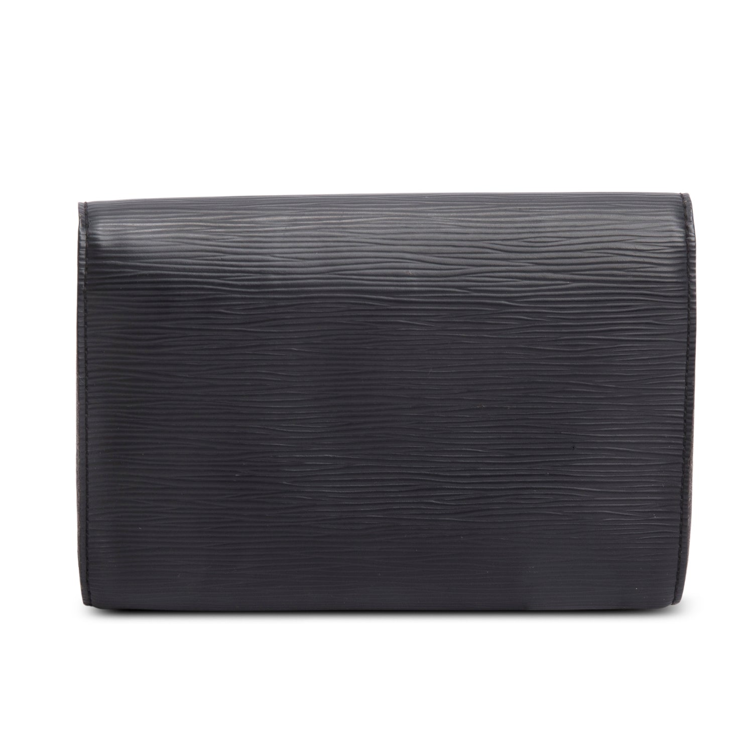 Louis Vuitton Black Epi Leather Louise Strap PM