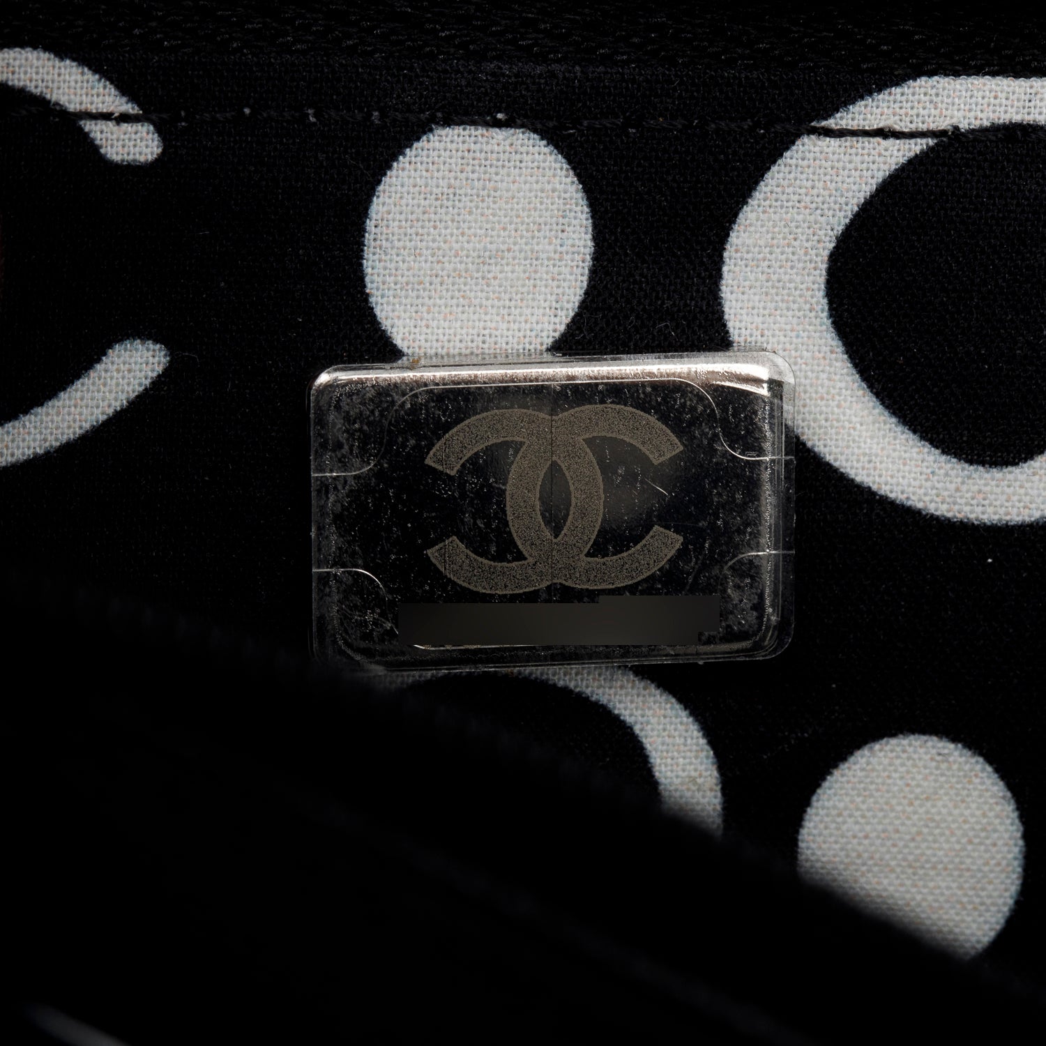 Chanel 2024 Black Quilted Caviar Leather Coco Chanel CC Wallet on Chain w/ Box & Receipt