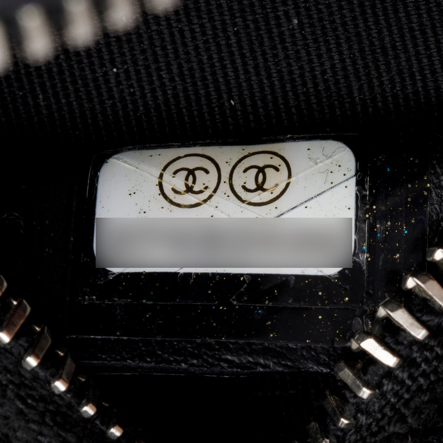 Chanel Black Caviar Camellia Embossed Round Clutch w/ Box & Authenticity Card