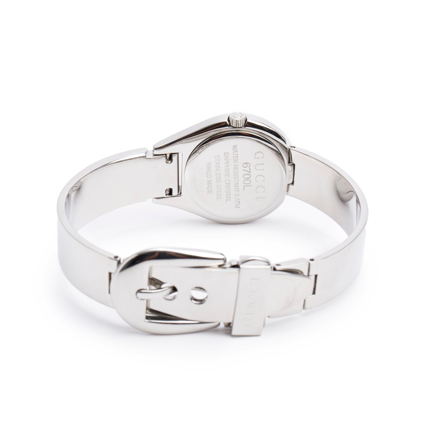 Gucci Stainless Steel 6700L Series 26 MM Watch w/ Box