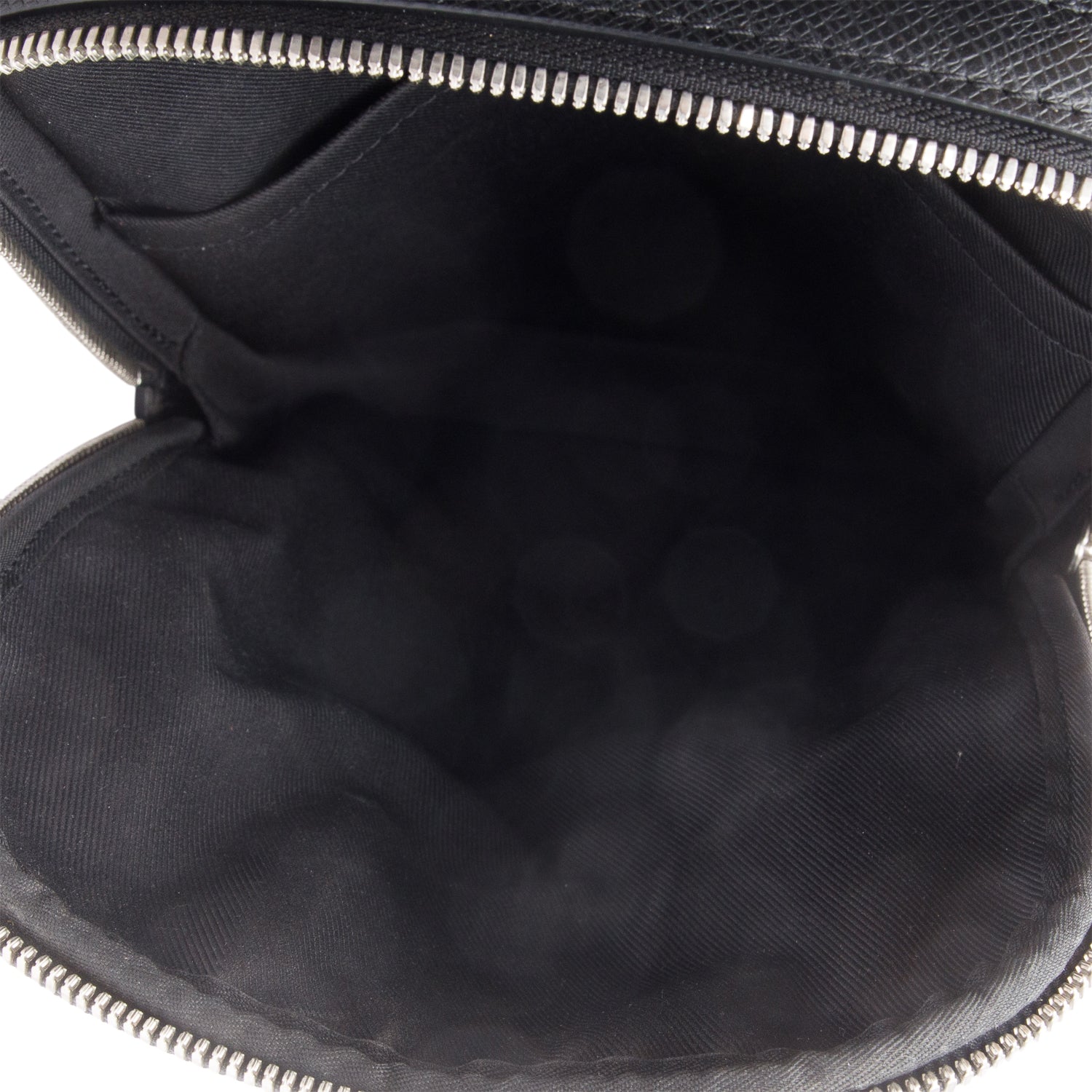 Louis Vuitton Black Taiga Leather Sac Avenue Slingback NM w/ Box