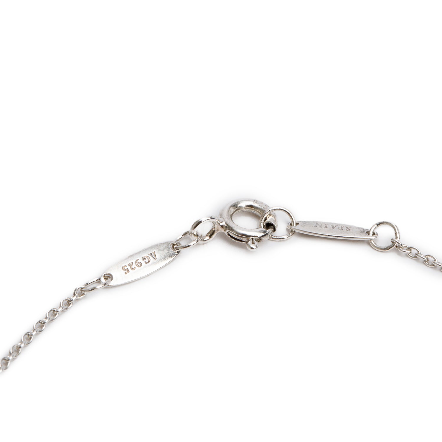 Tiffany & Co. Elsa Peretti Sterling Silver Diamonds by the Yard Bracelet w/ Box
