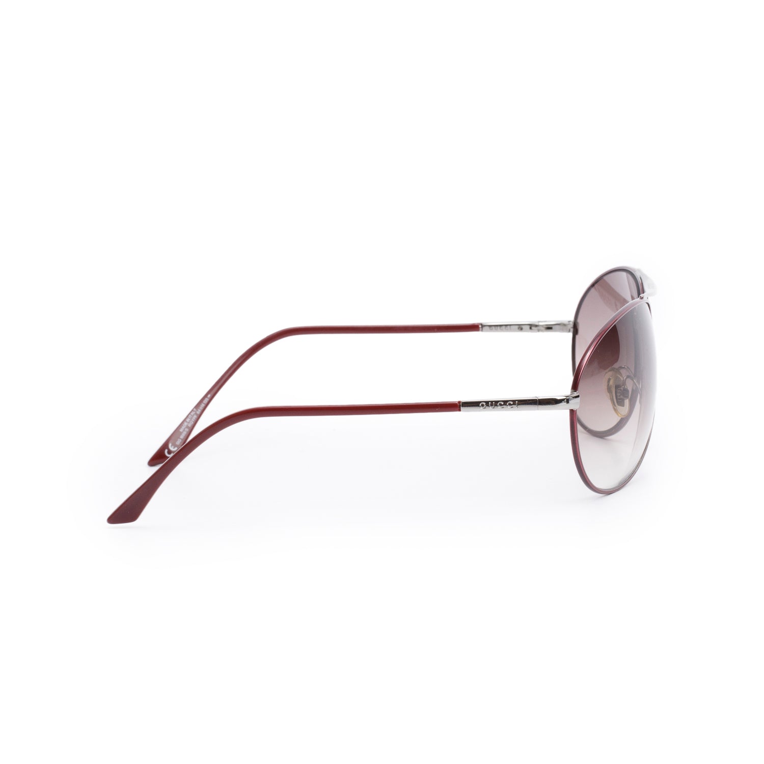 Gucci GG1689/S Red Aviator Sunglasses w/ Case