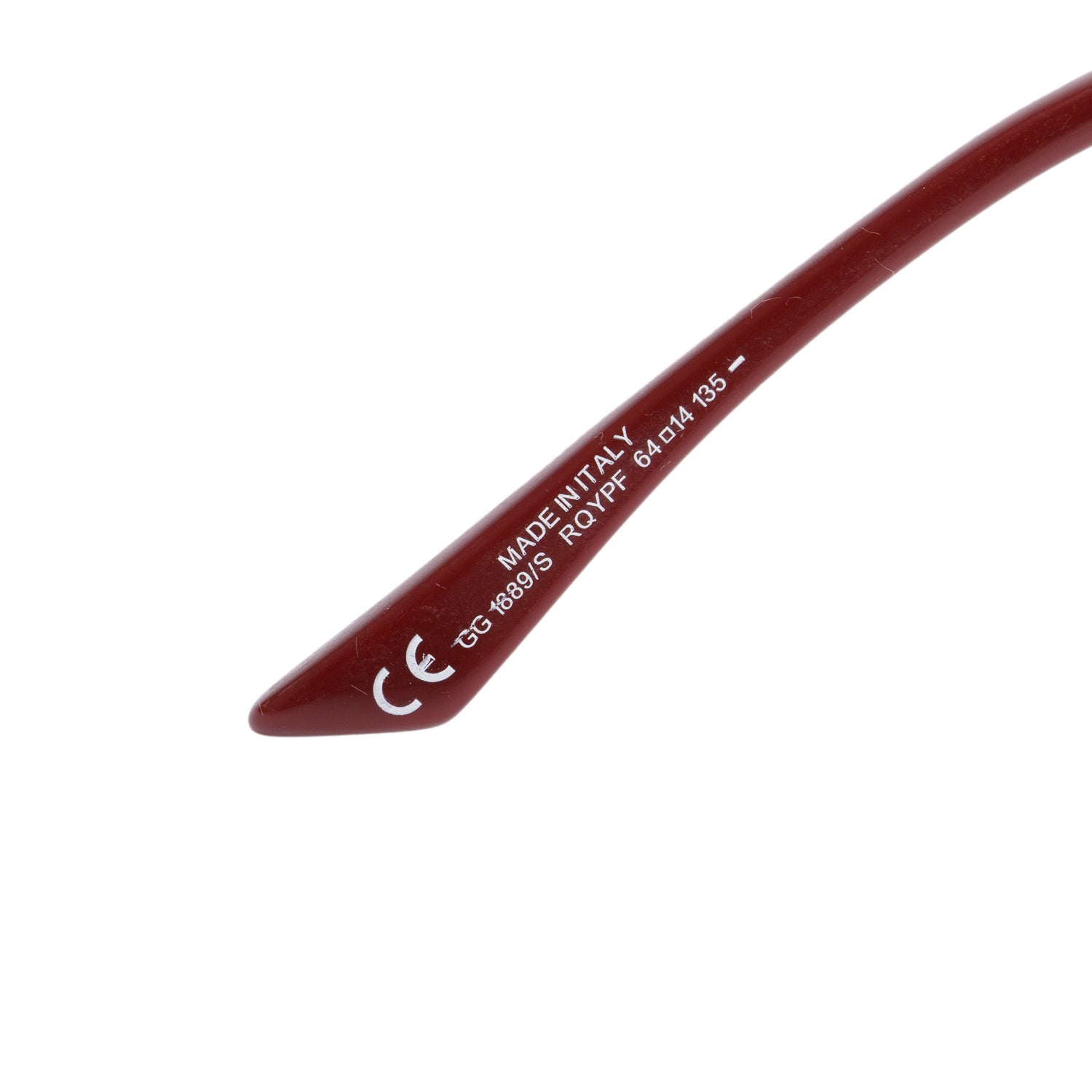 Gucci GG1689/S Red Aviator Sunglasses w/ Case