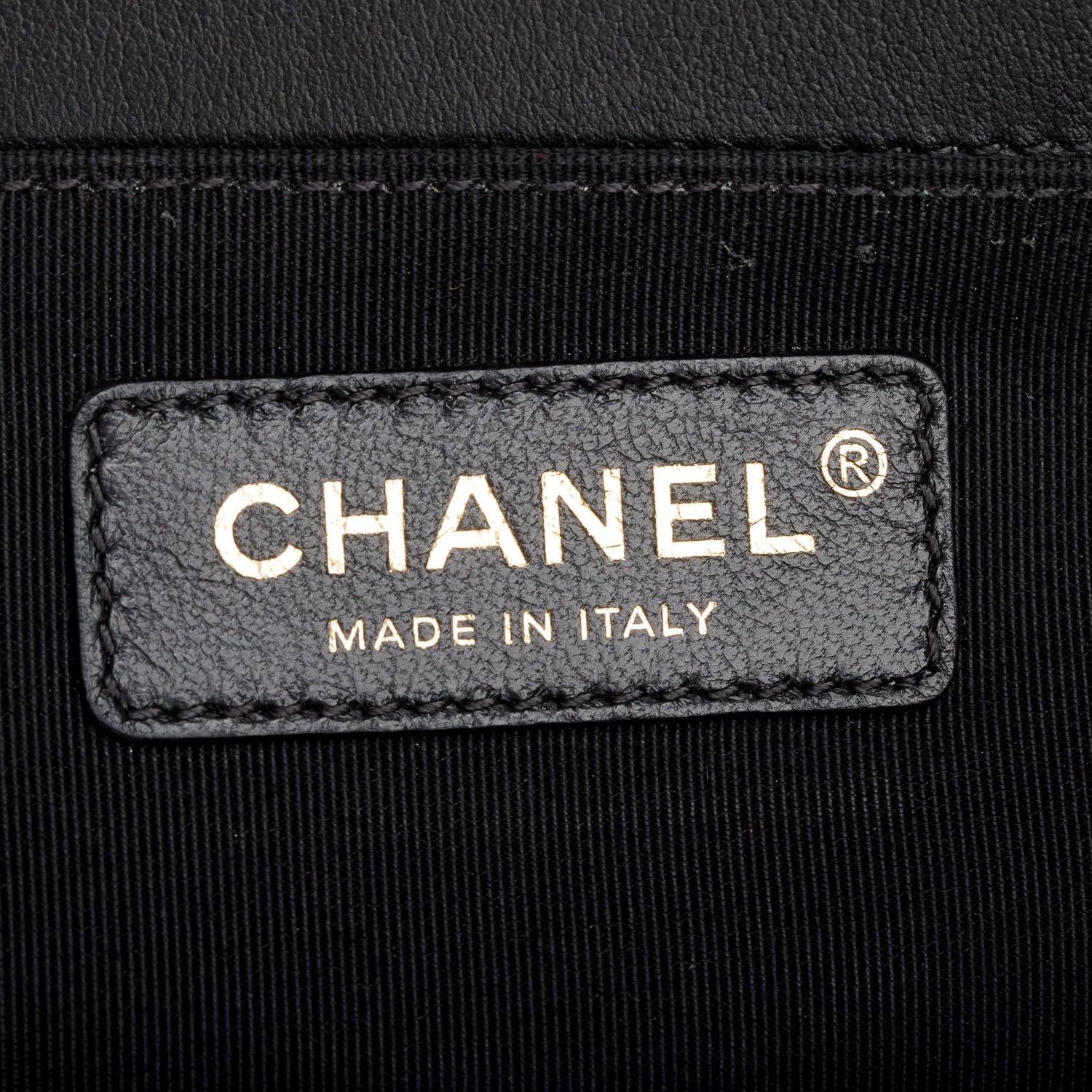 Chanel 2021 Black Quilted Lambskin Leather Small Boy Bag w/ Box, Receipt and Authenticity Card