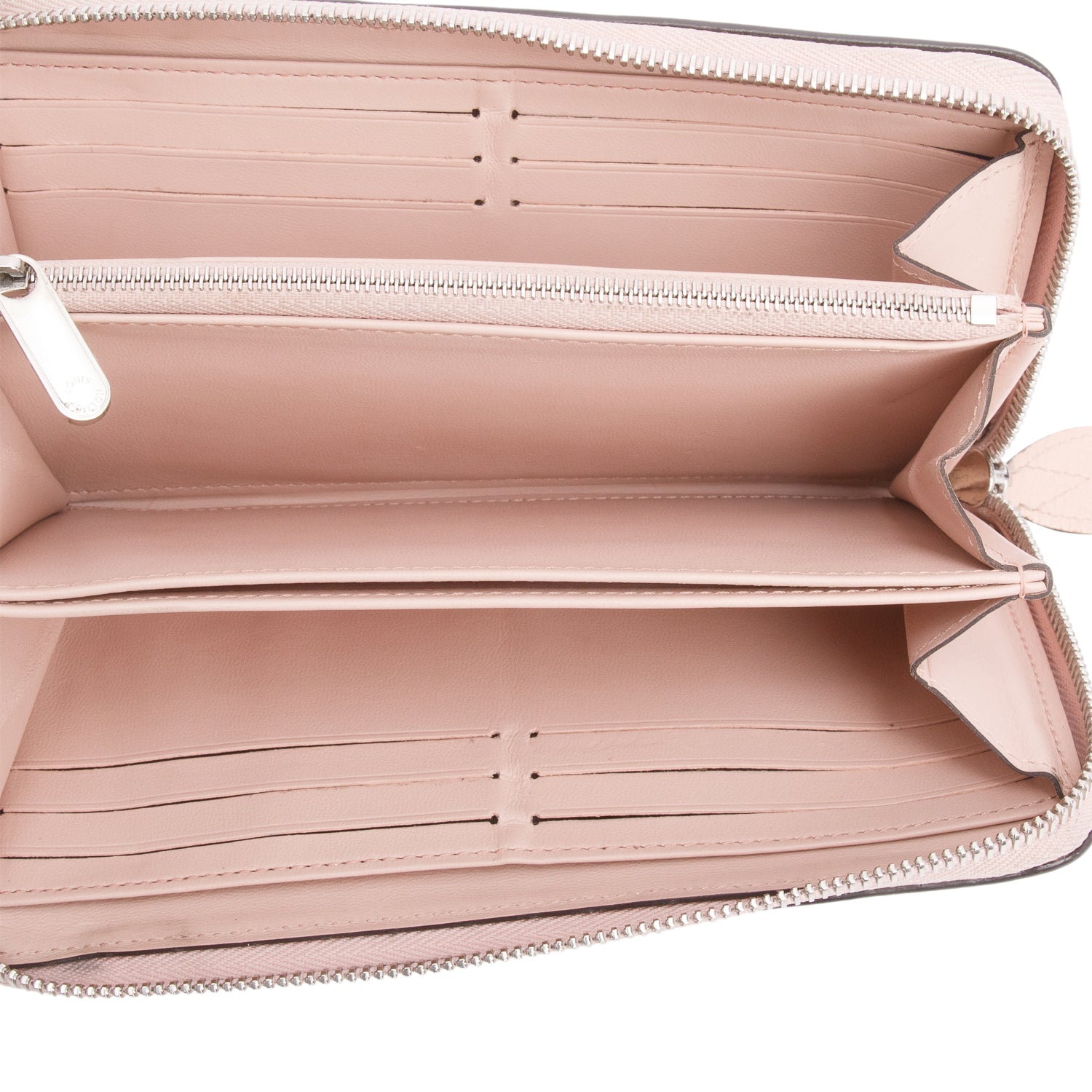 Louis Vuitton Pink Mahina Zippy Wallet