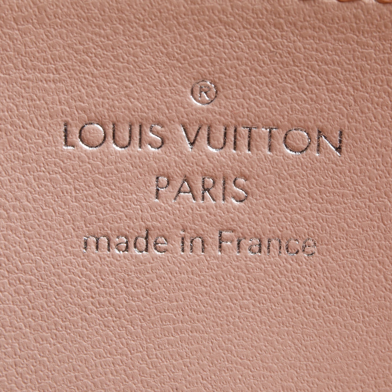 Louis Vuitton Pink Mahina Zippy Wallet