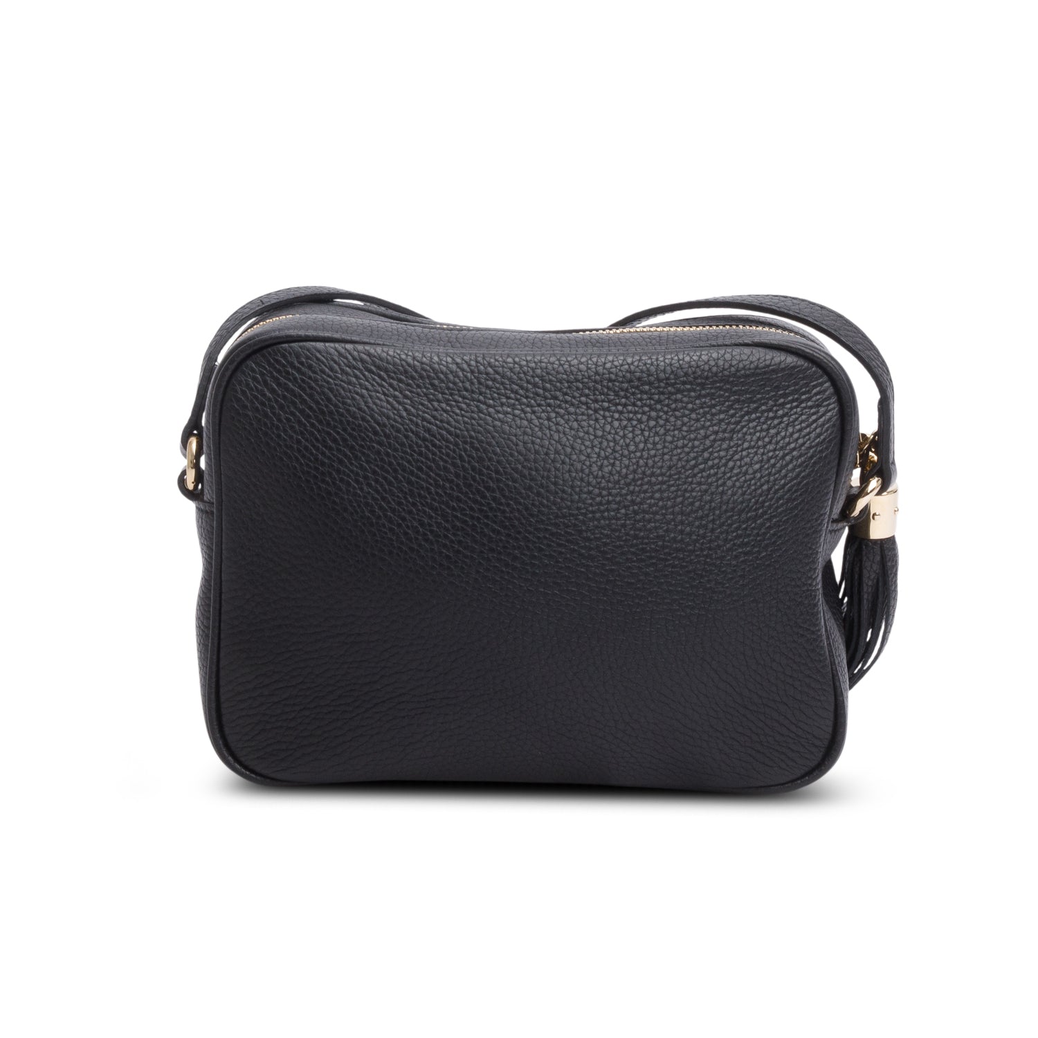 Gucci Black Pebbled Calfskin Small Soho Disco Bag