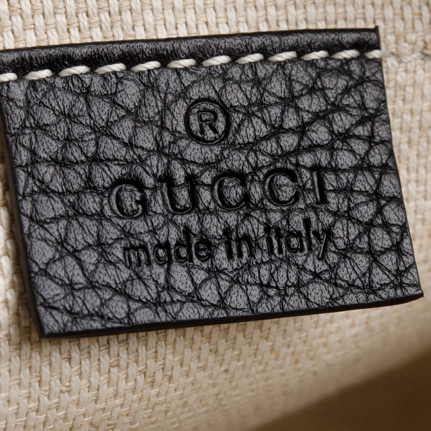 Gucci Black Pebbled Calfskin Small Soho Disco Bag