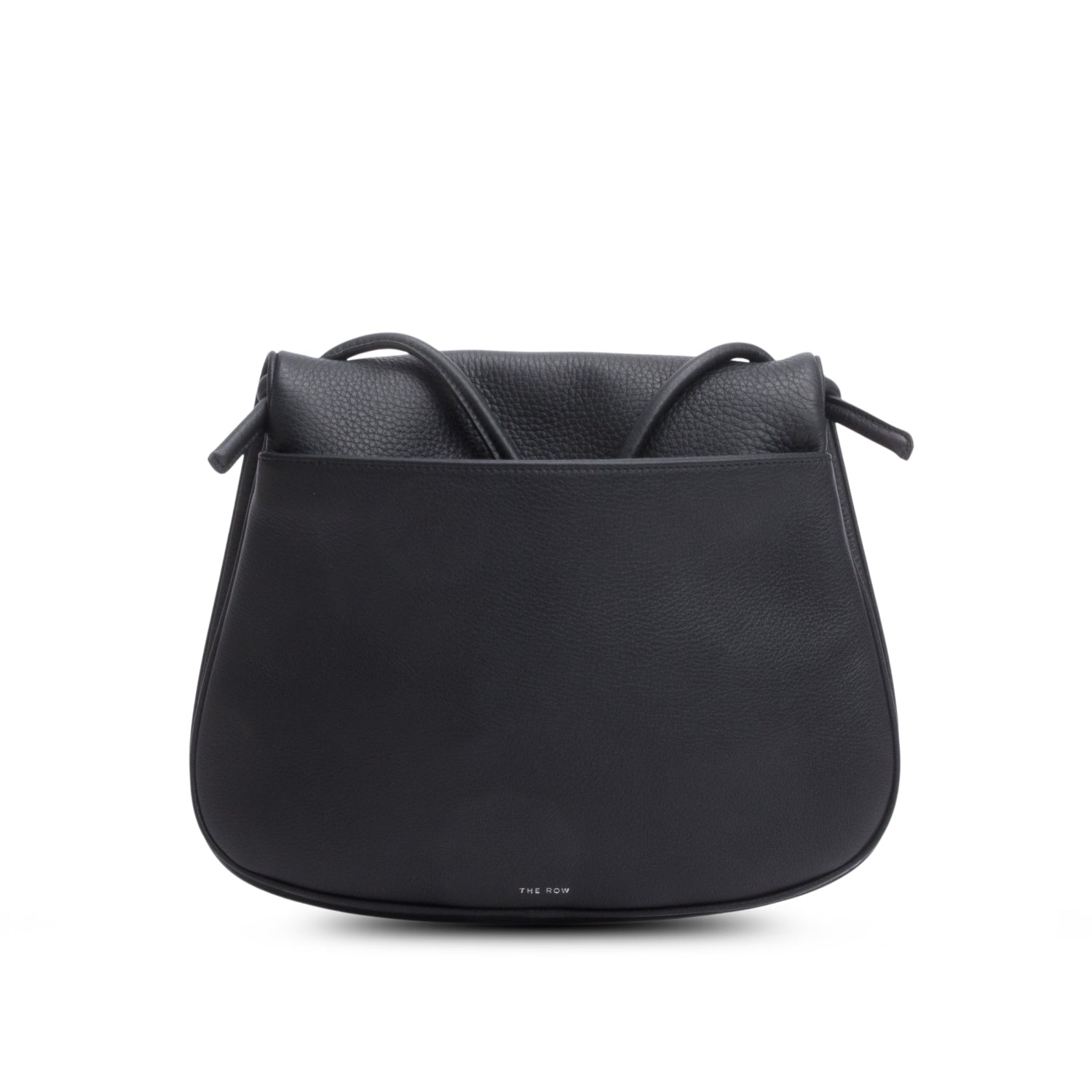 The Row Black Leather Jill Lux Crossbody Bag