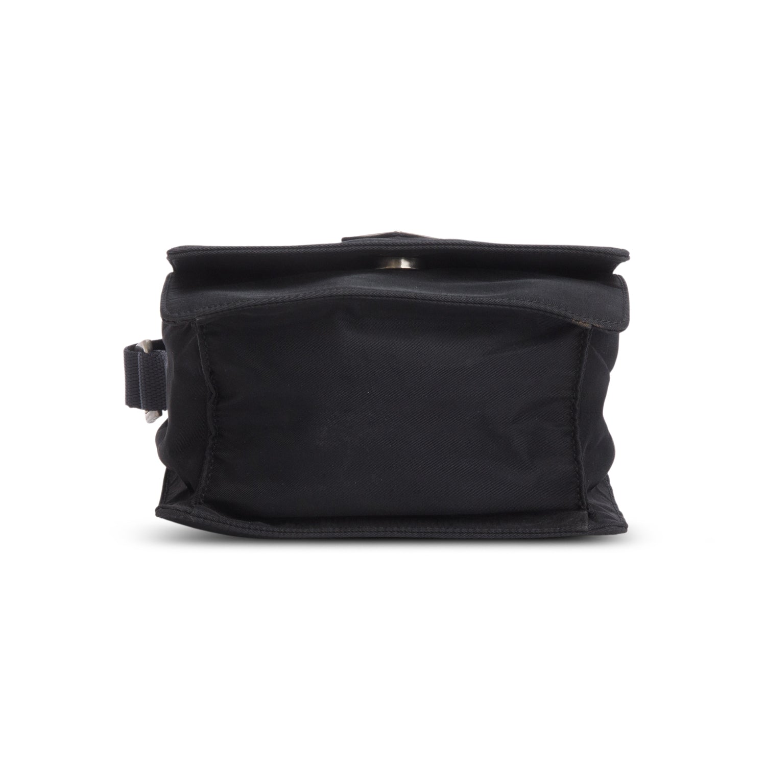 Prada Black Tessuto Nylon Saffiano Crossbody Bag