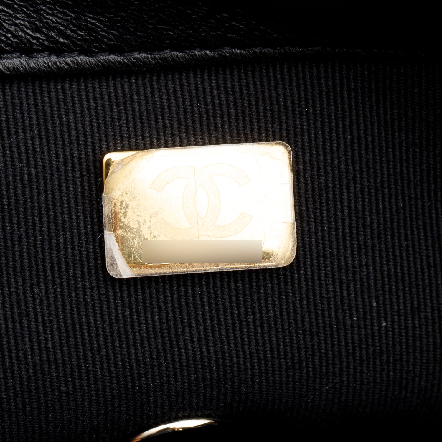 Chanel Black Lambskin Quilted Small Whipstitch Flap Bag